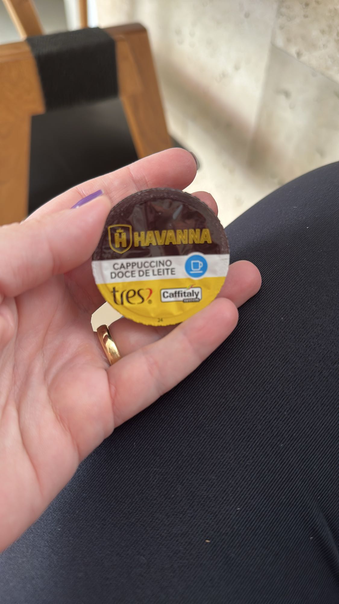 Cápsula cappuccino doce de leite