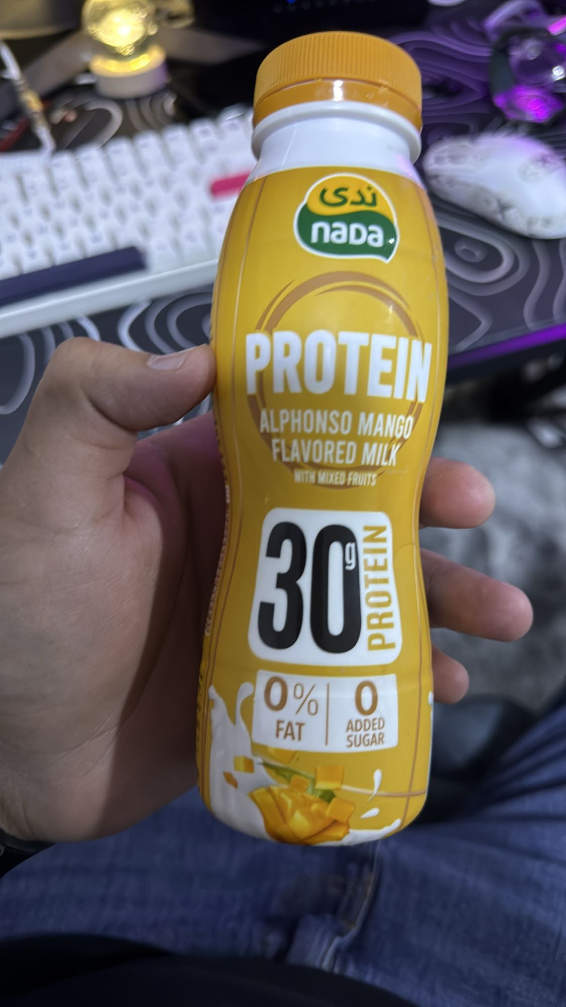 Mango Protein Milk Drink