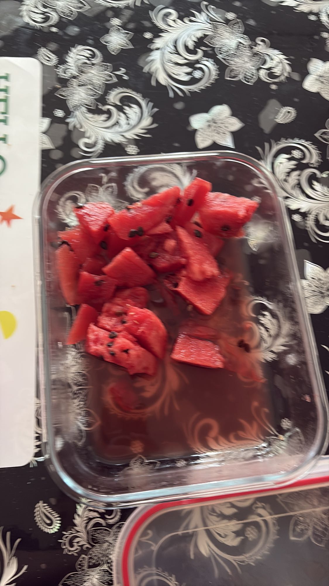 Görögdinnye kockák