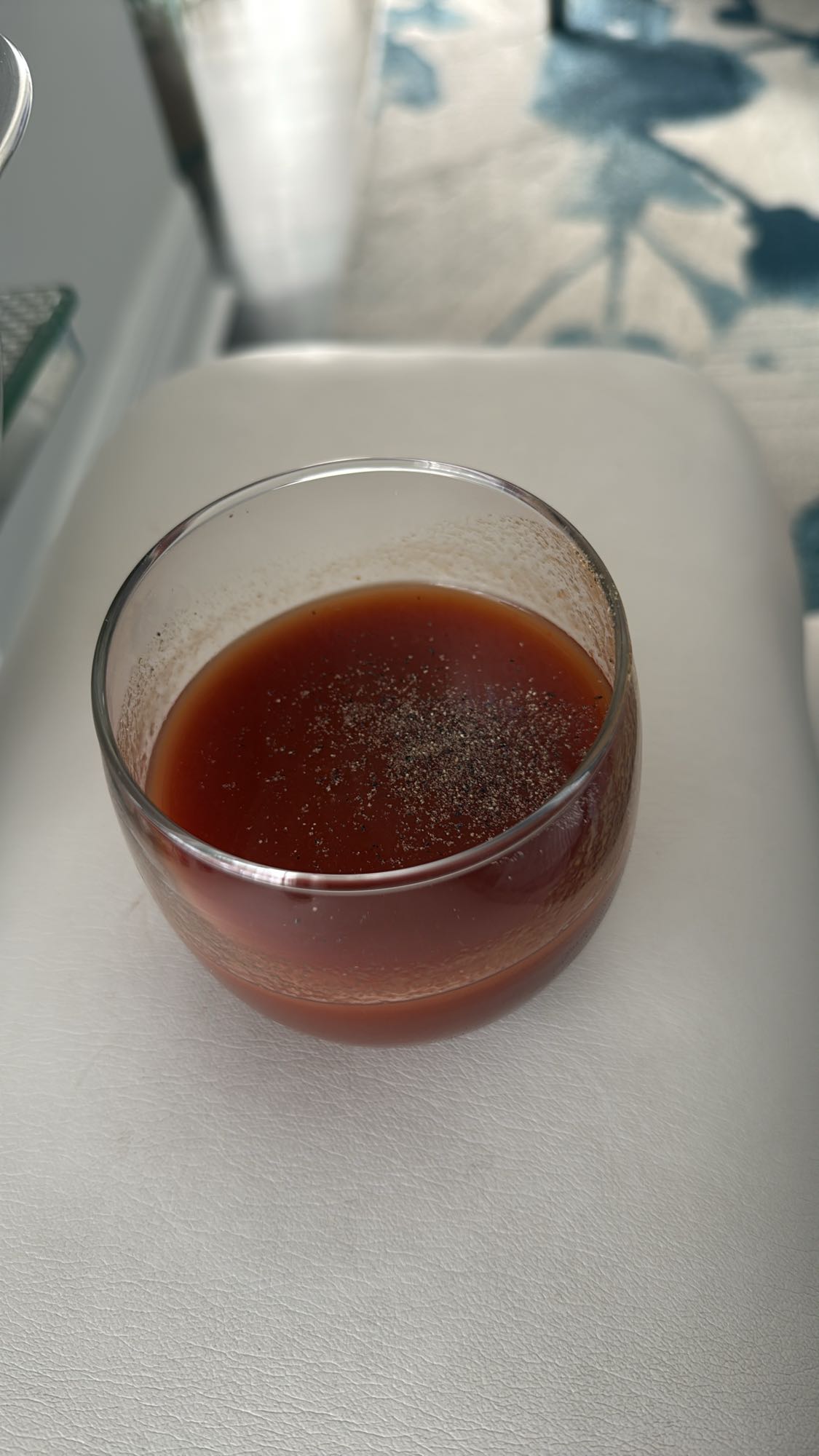 jus de tomate épicé