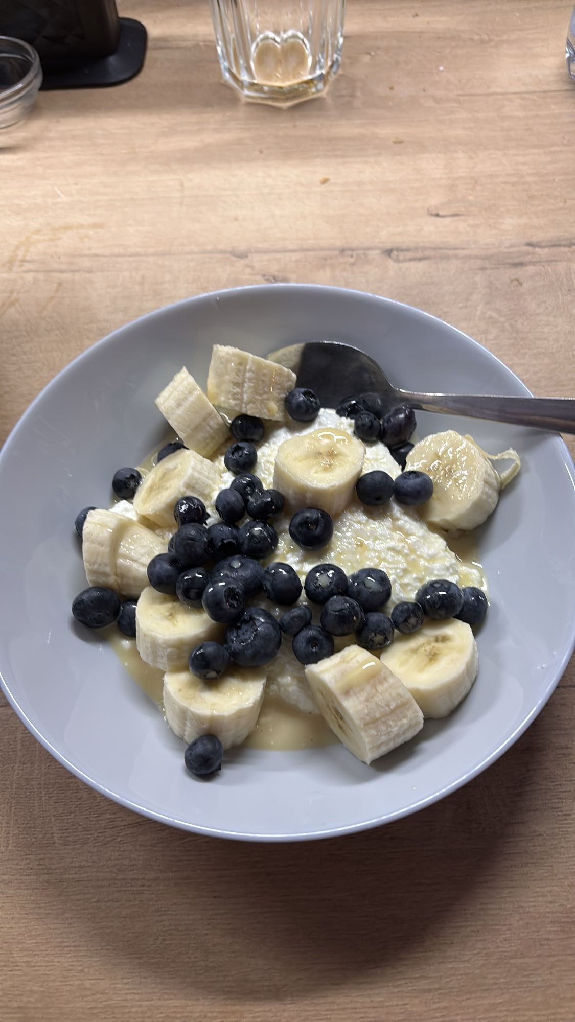 творог с фруктами