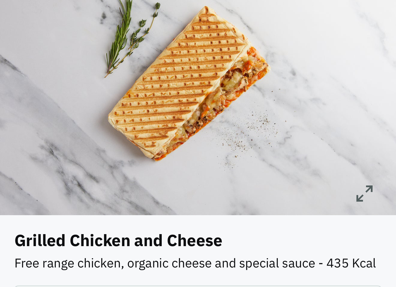 Grilled Chicken & Cheese