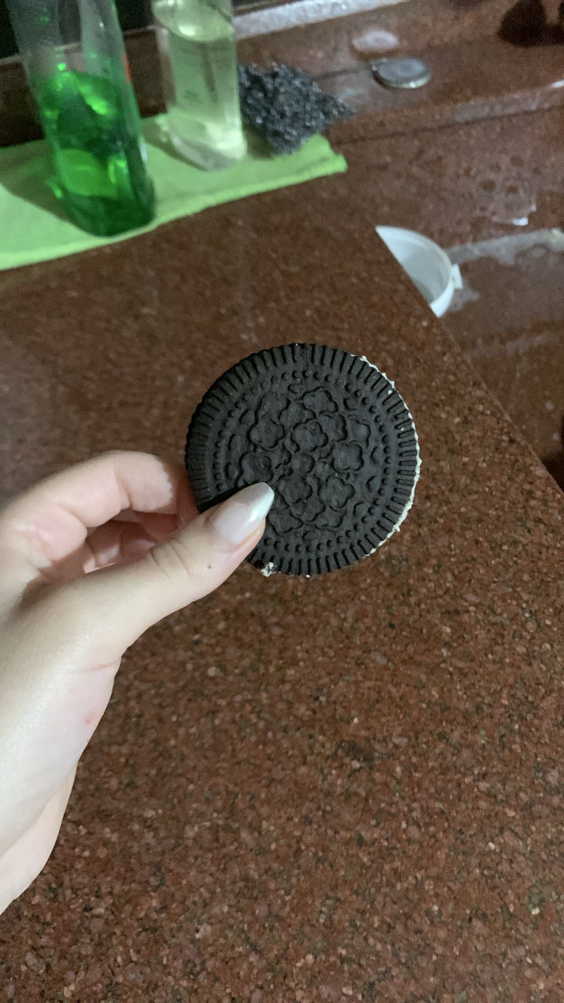 Chocolate sandwich cookie