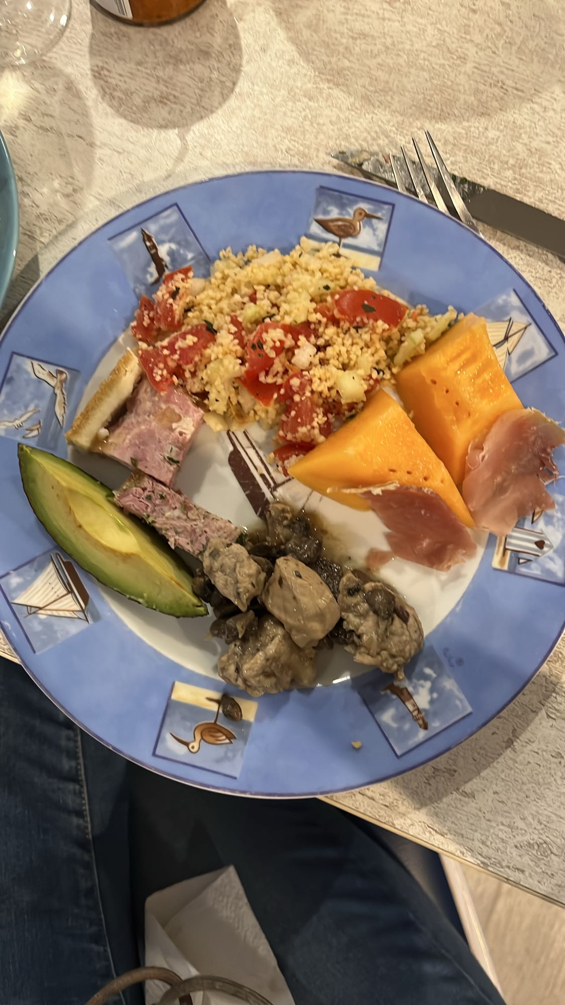 Assiette variée froide