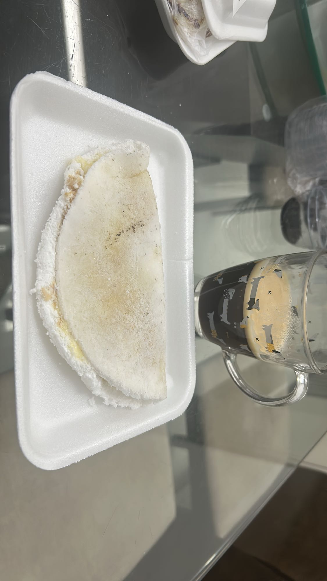 Tapioca com café