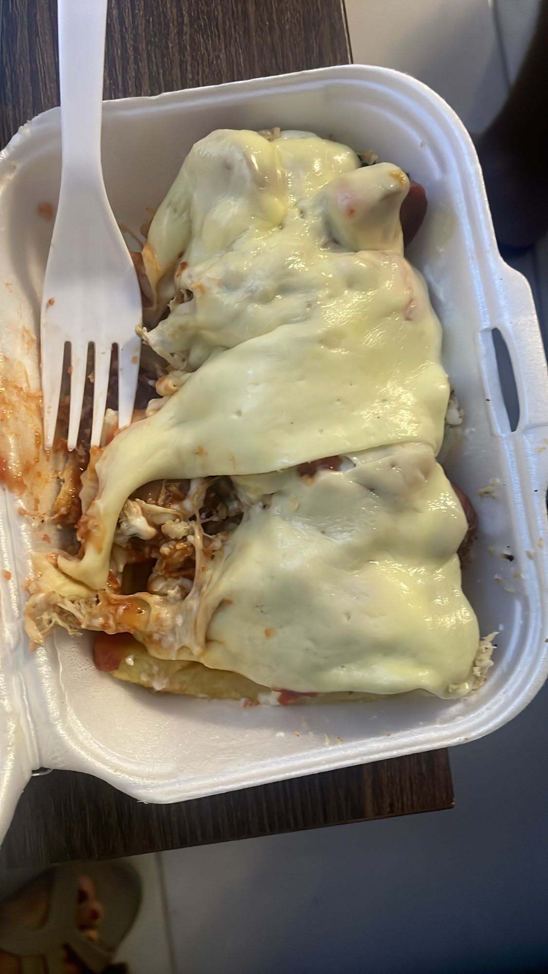 enchiladas con queso