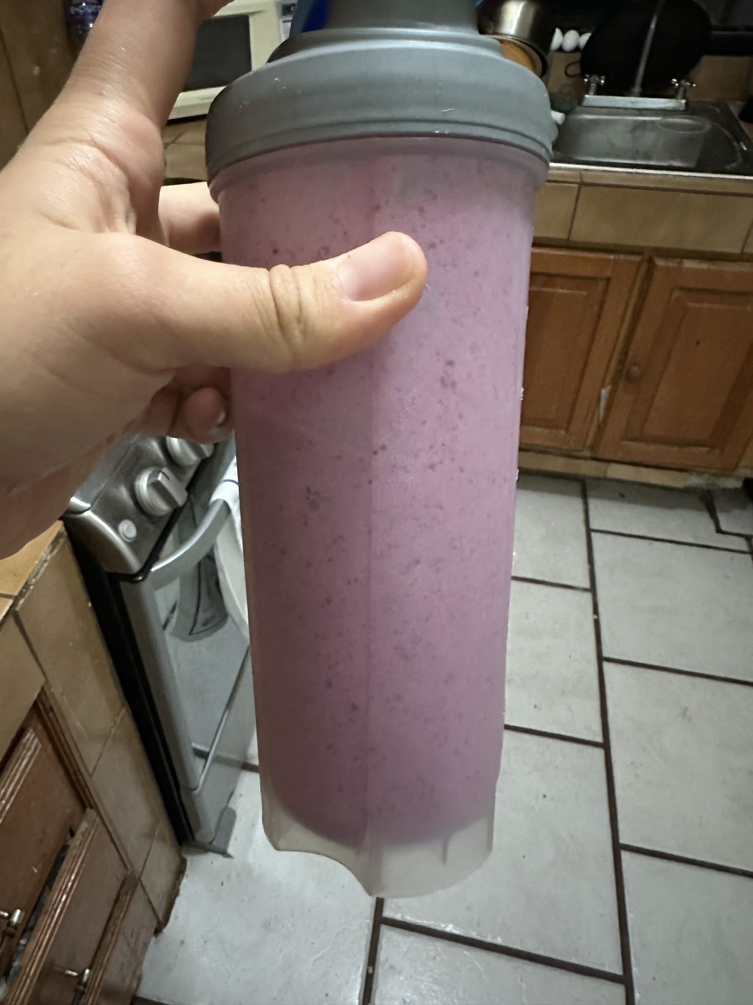 batido de frutos rojos