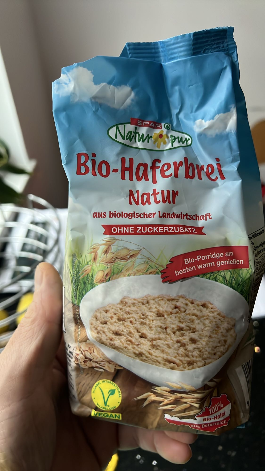 Owsianka bio naturalna