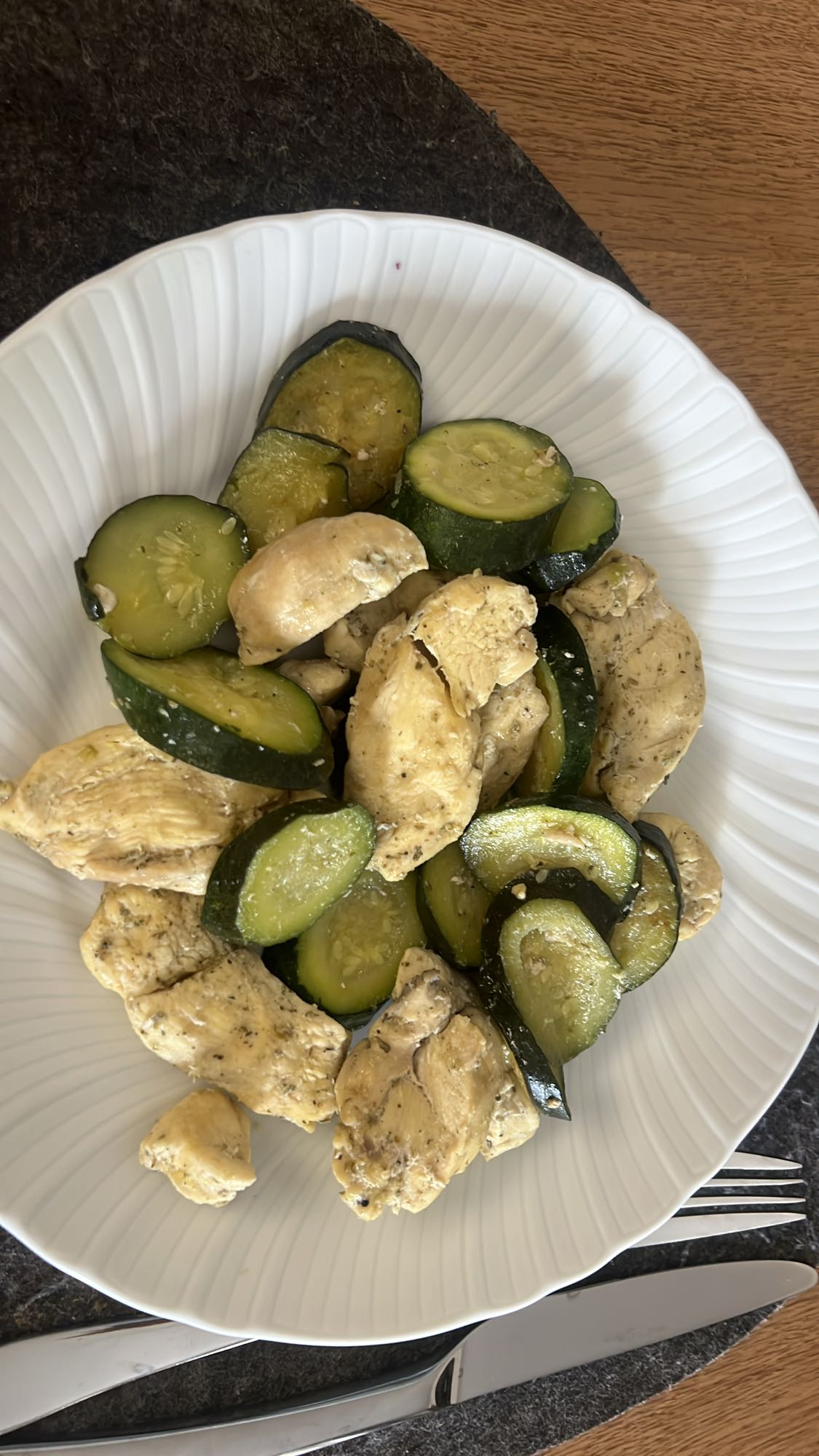Chicken with Zucchini