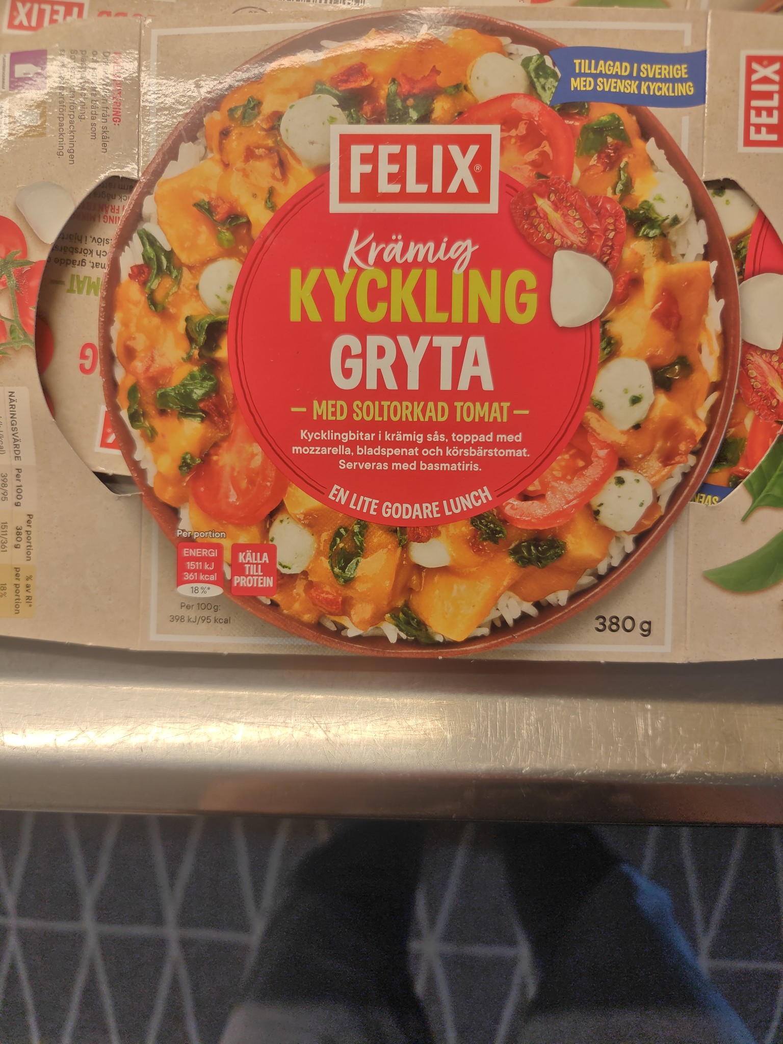 Krämig kycklinggryta