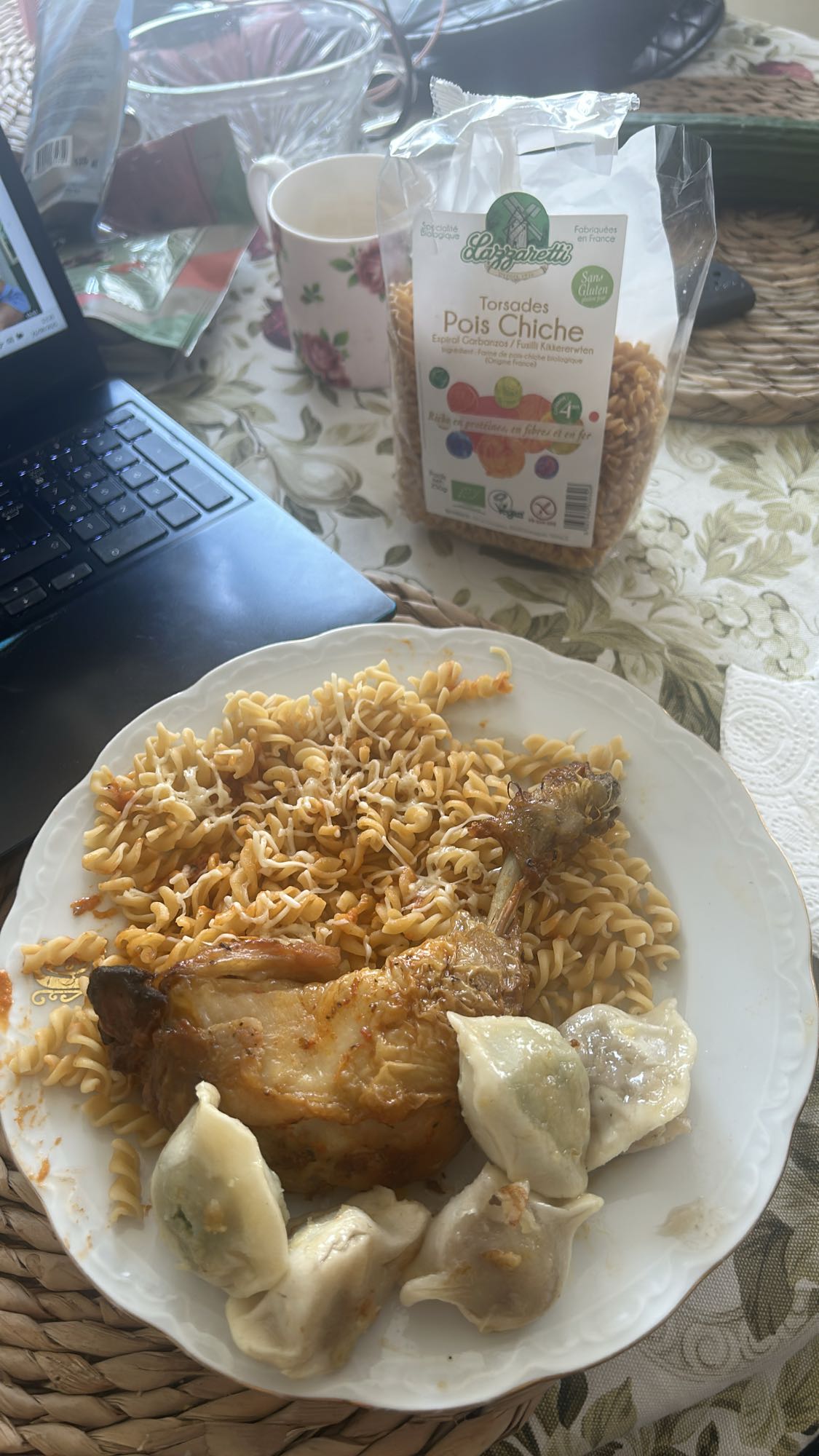 Chicken Pasta Dumplings