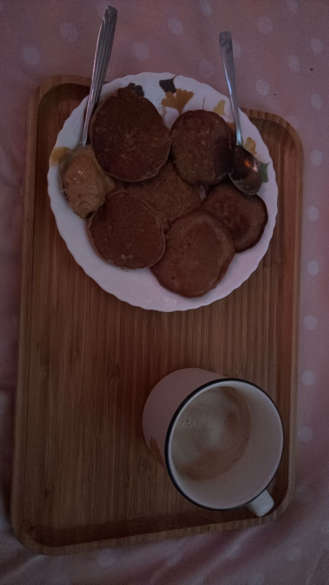 pancakes et café