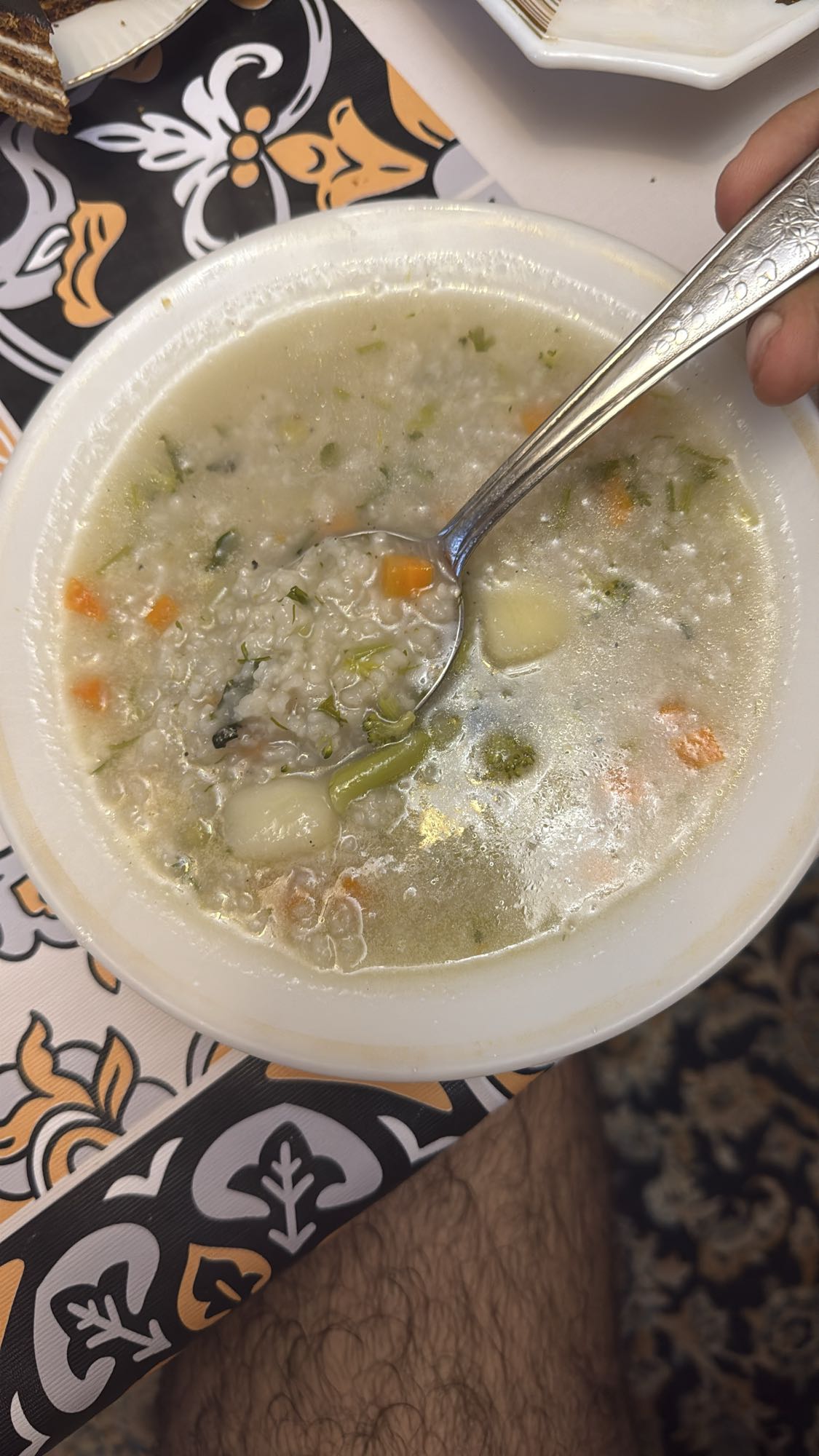 Vegetable Rice Soup