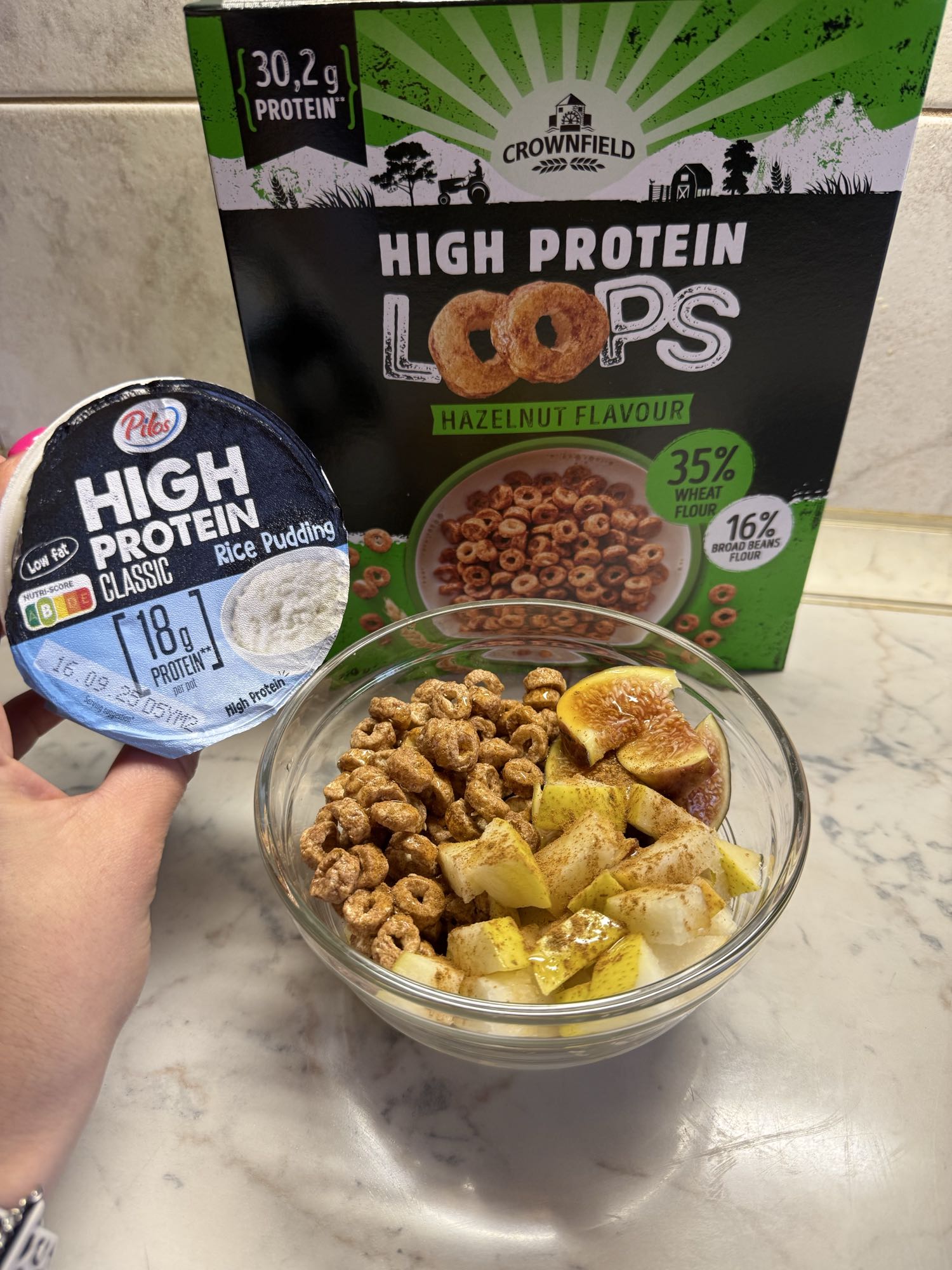 Protein Loops Fruit Bowl