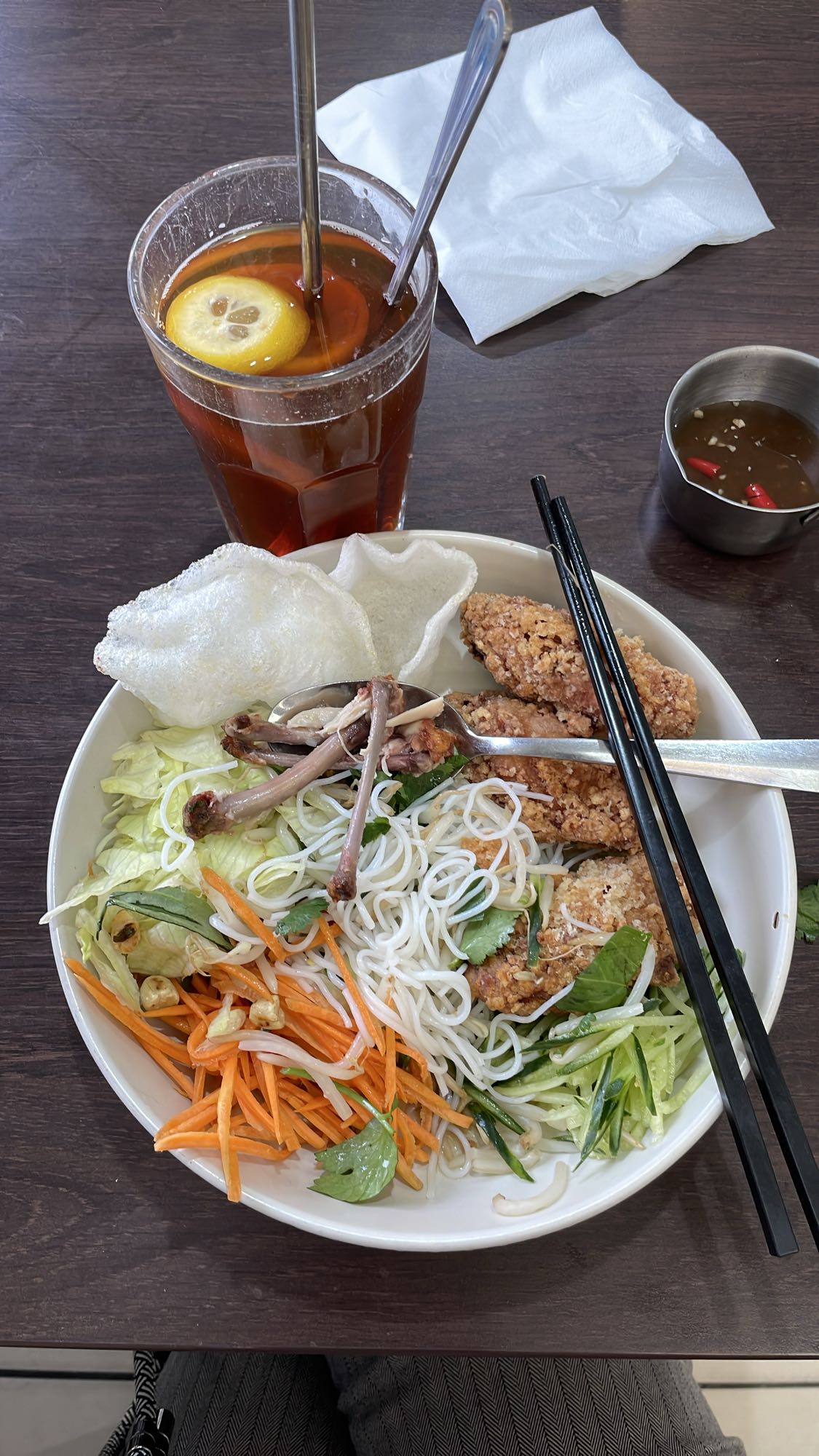 Vietnamese noodle salad