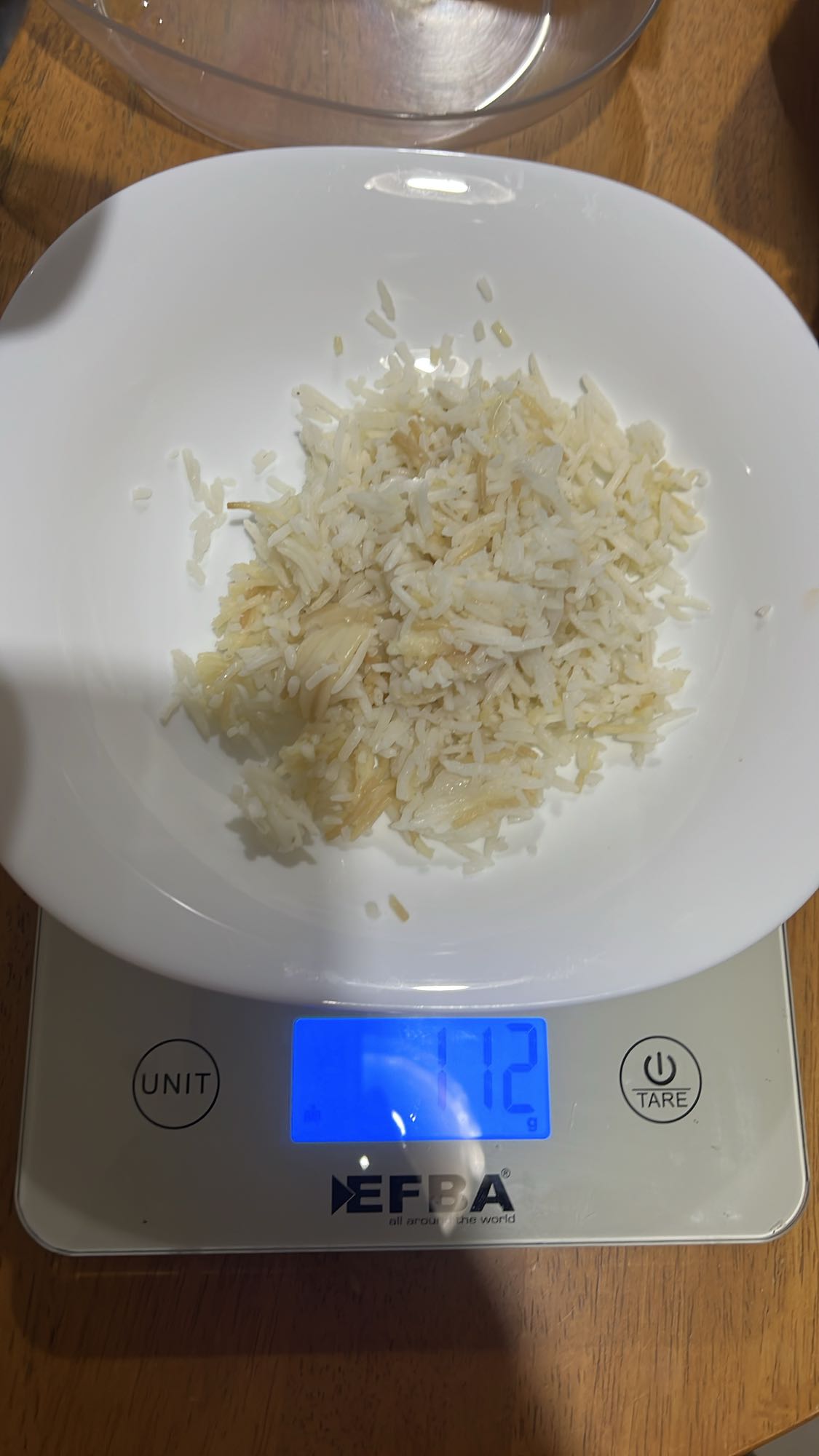 Plain cooked rice