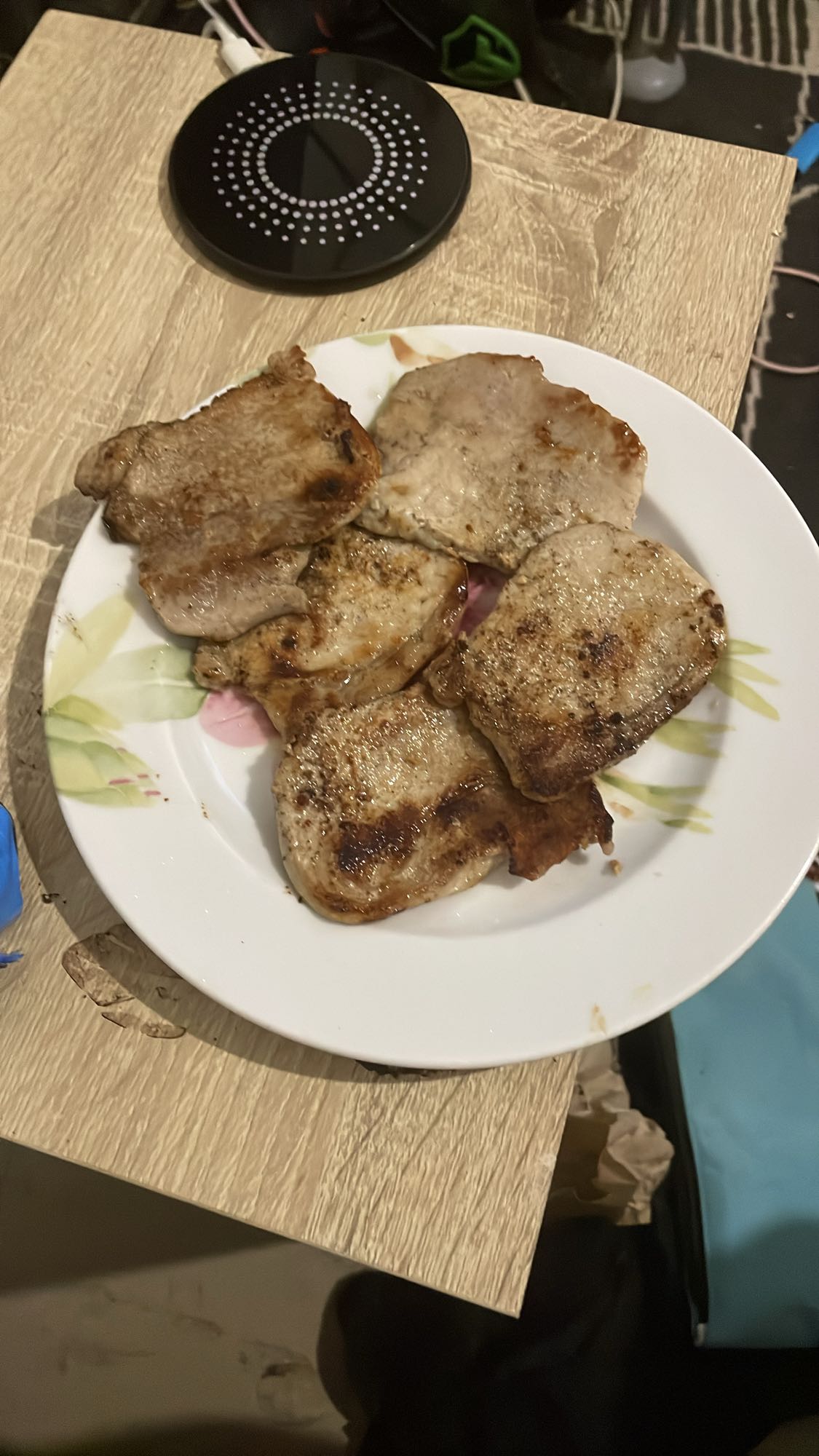 Côtelettes de porc grillées