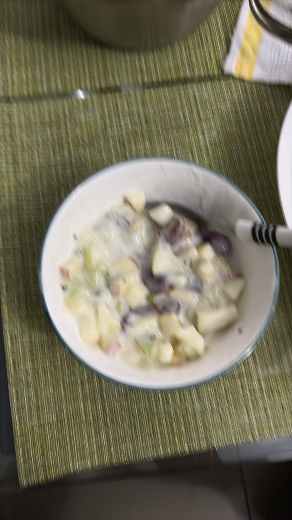 Salade de fruits au yaourt