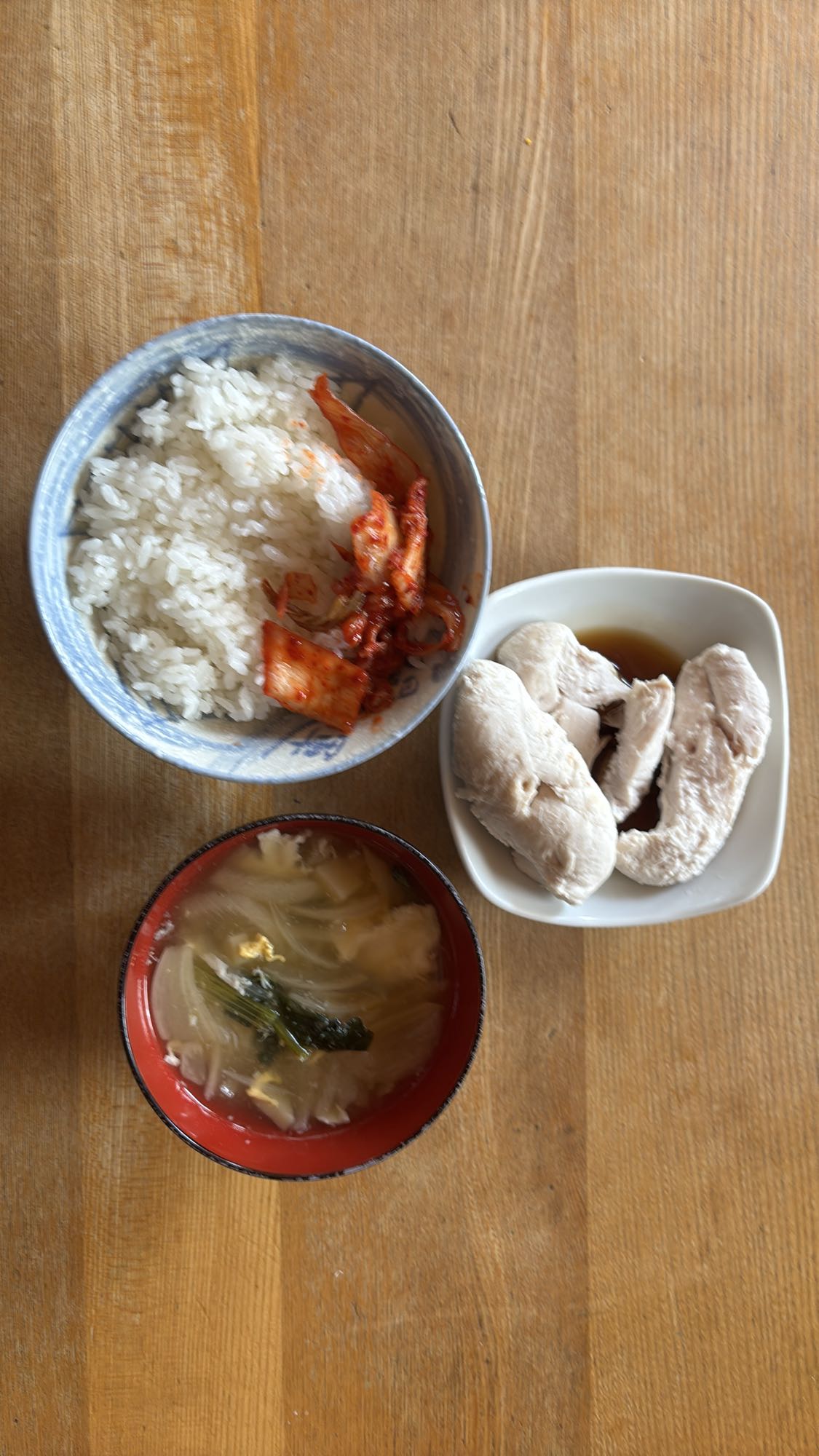 Chicken rice soup set