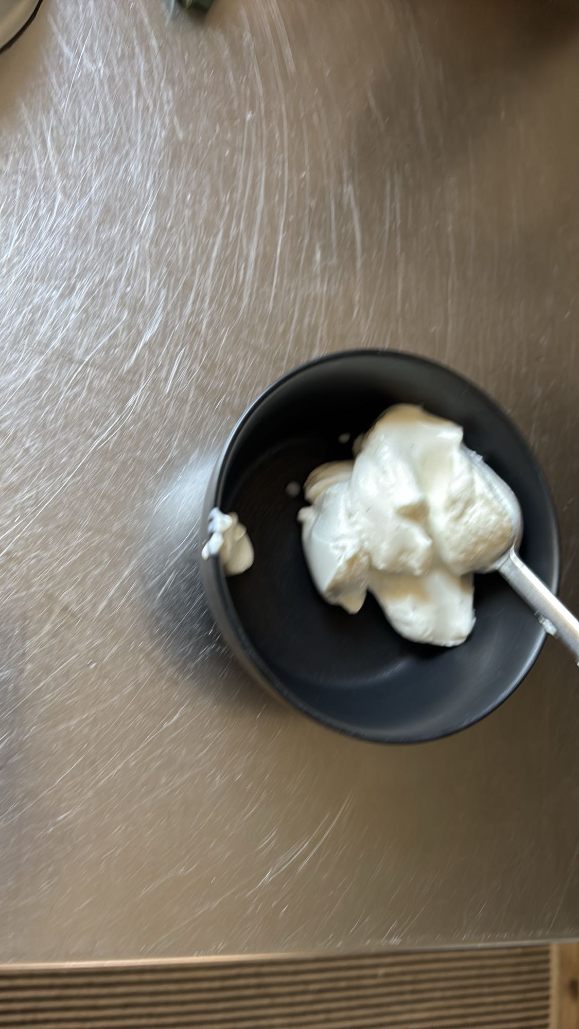 Skål med yoghurt