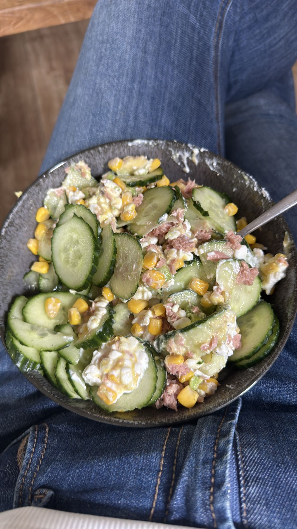 Gurkenthunfischsalat