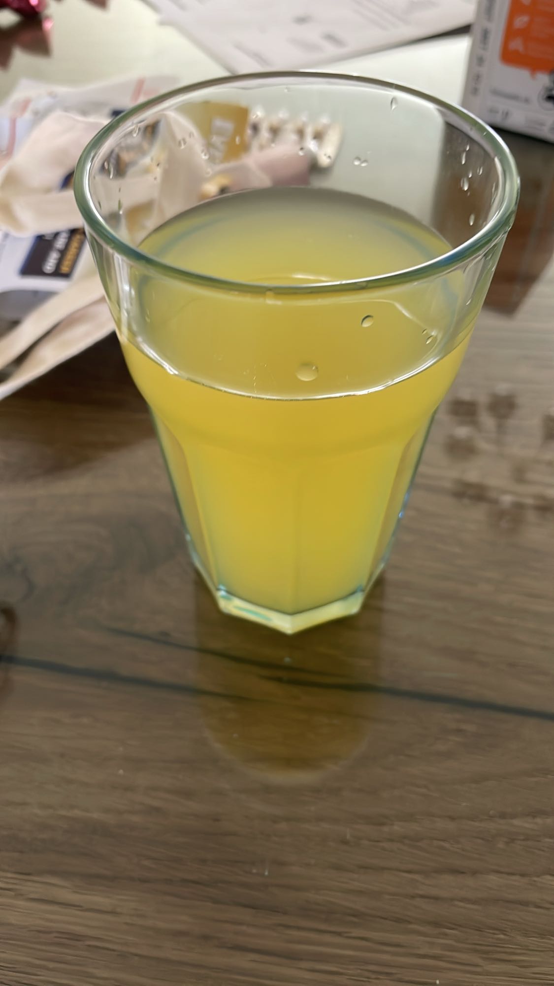 Orange Juice Glass