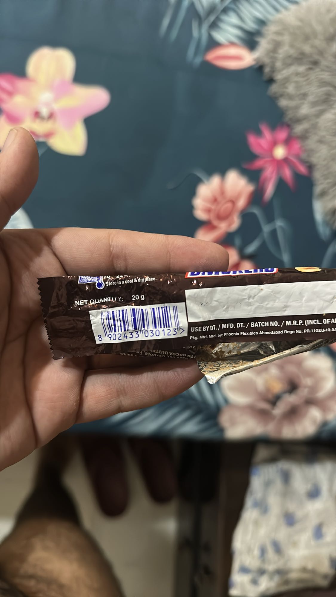 Mini chocolate bar