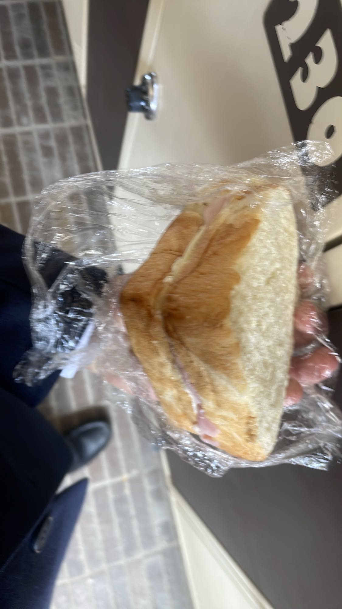 sándwich de jamón