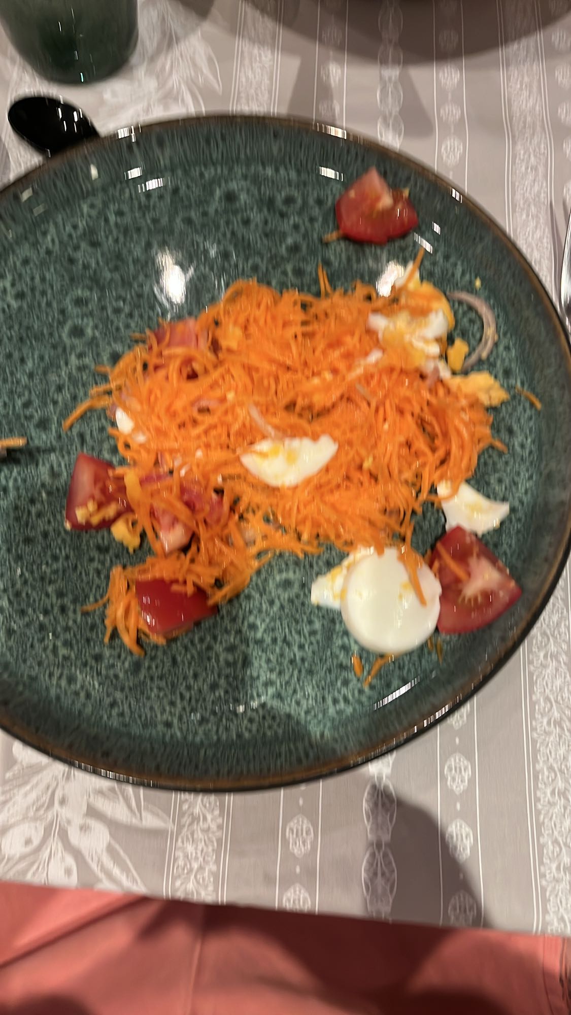 Salade carottes œufs