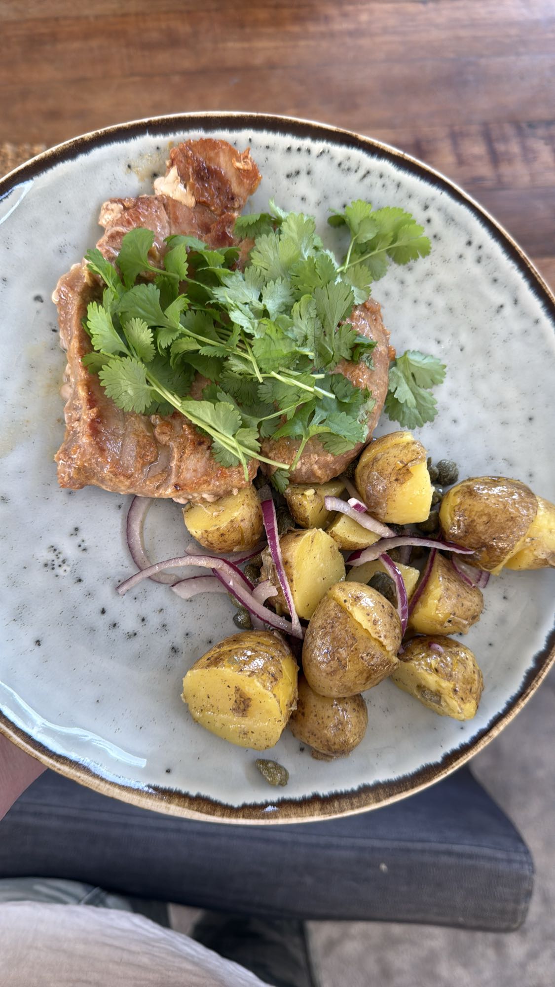 Fläskkotlett med potatis