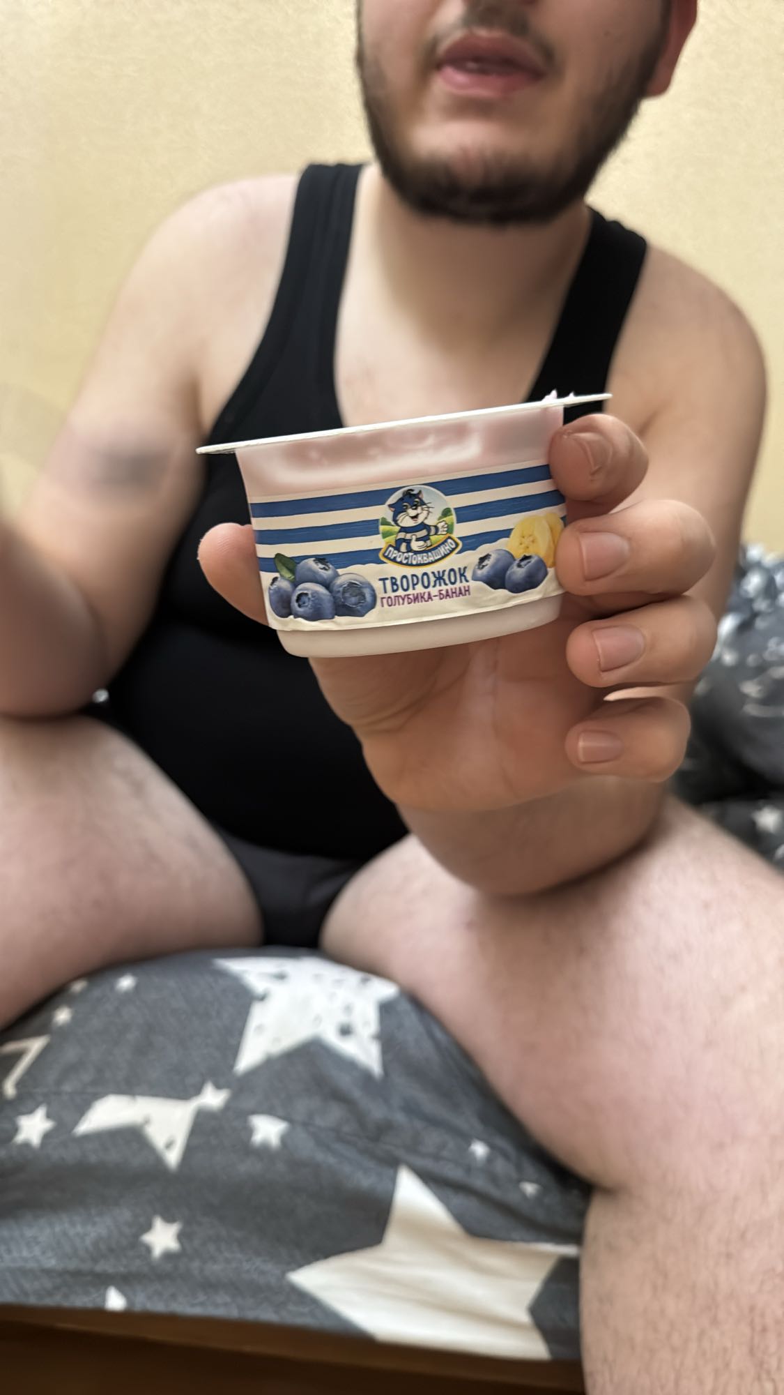 творожок с фруктами