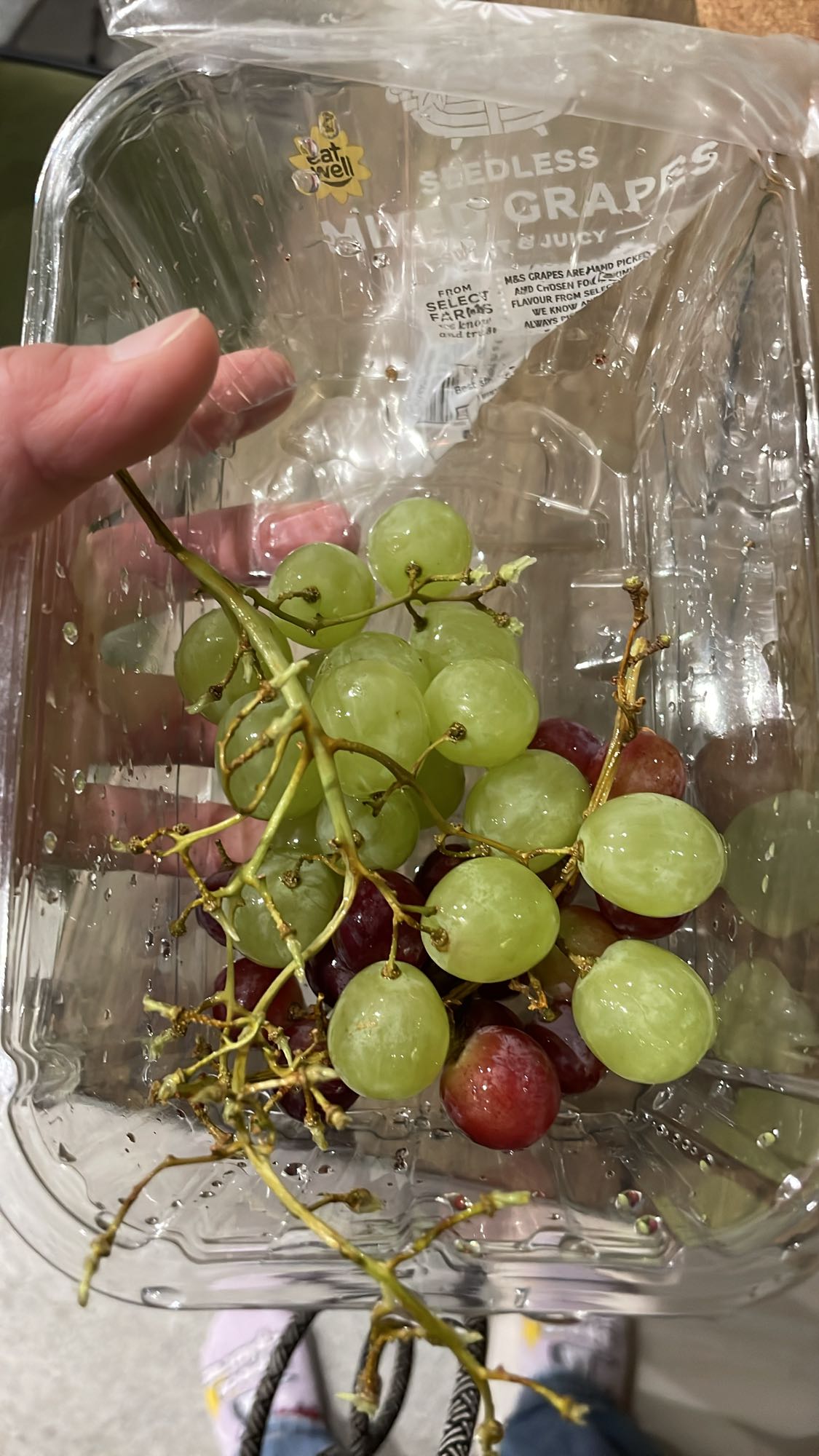 Mixed Seedless Grapes