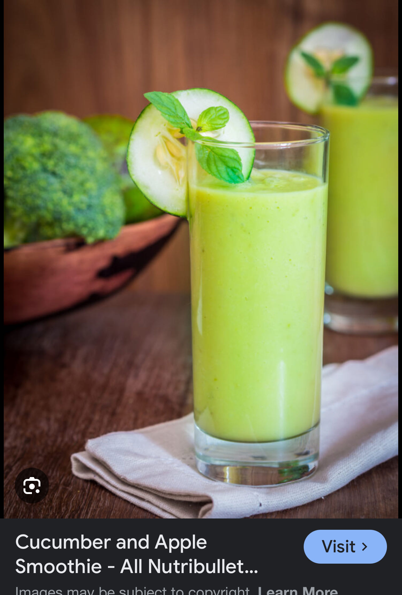 Cucumber Apple Smoothie