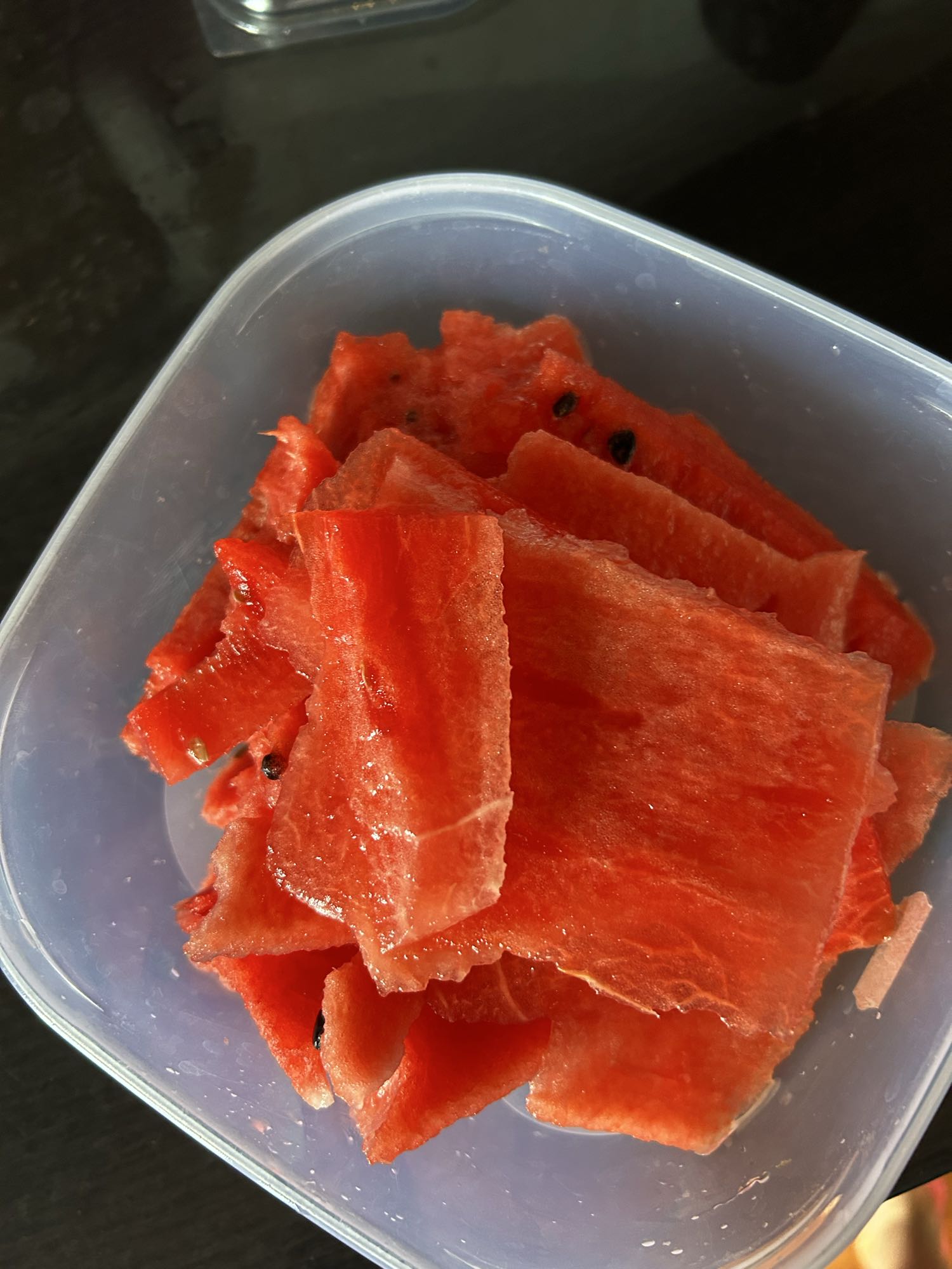 Felii de pepene roșu