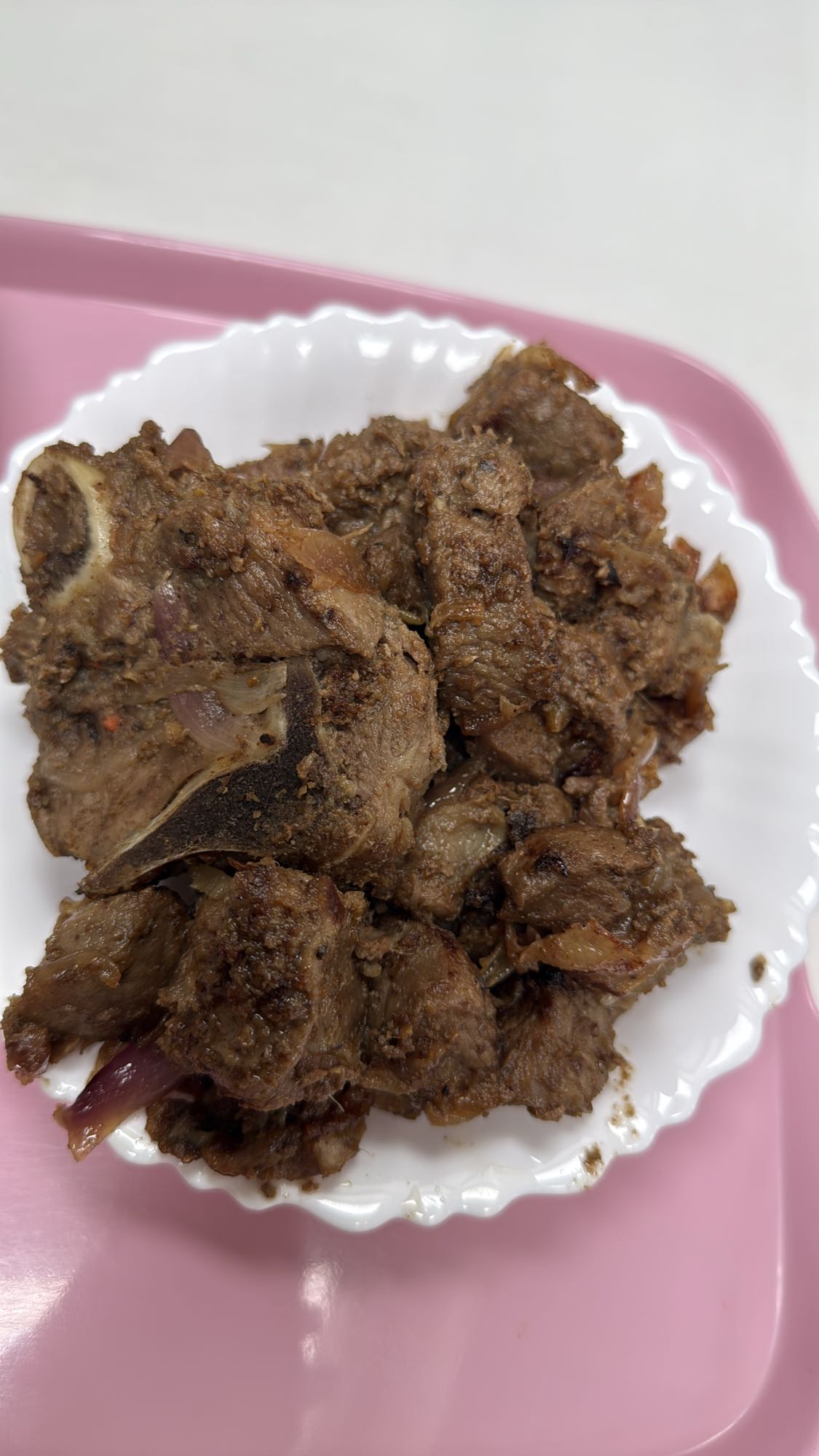 Krydret stekt kjøtt