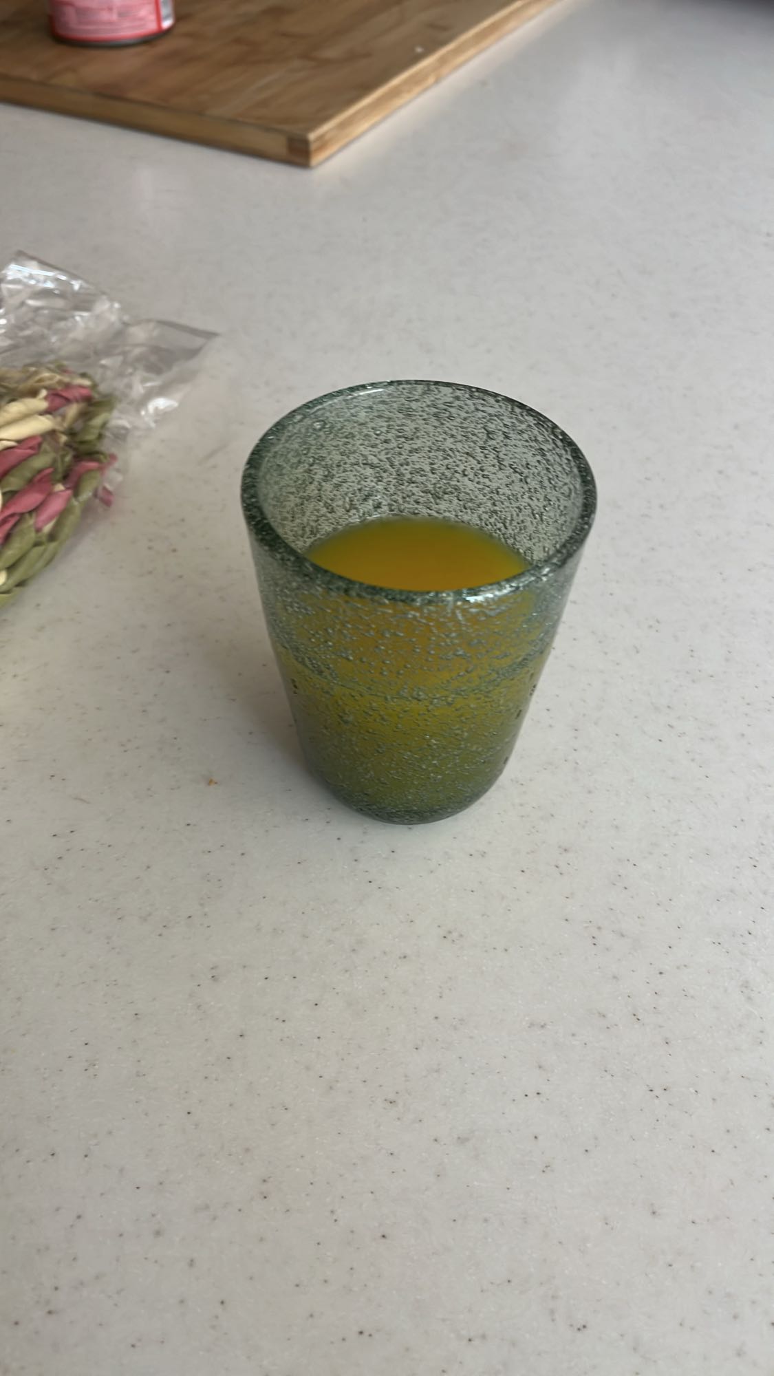 verre de jus d'orange