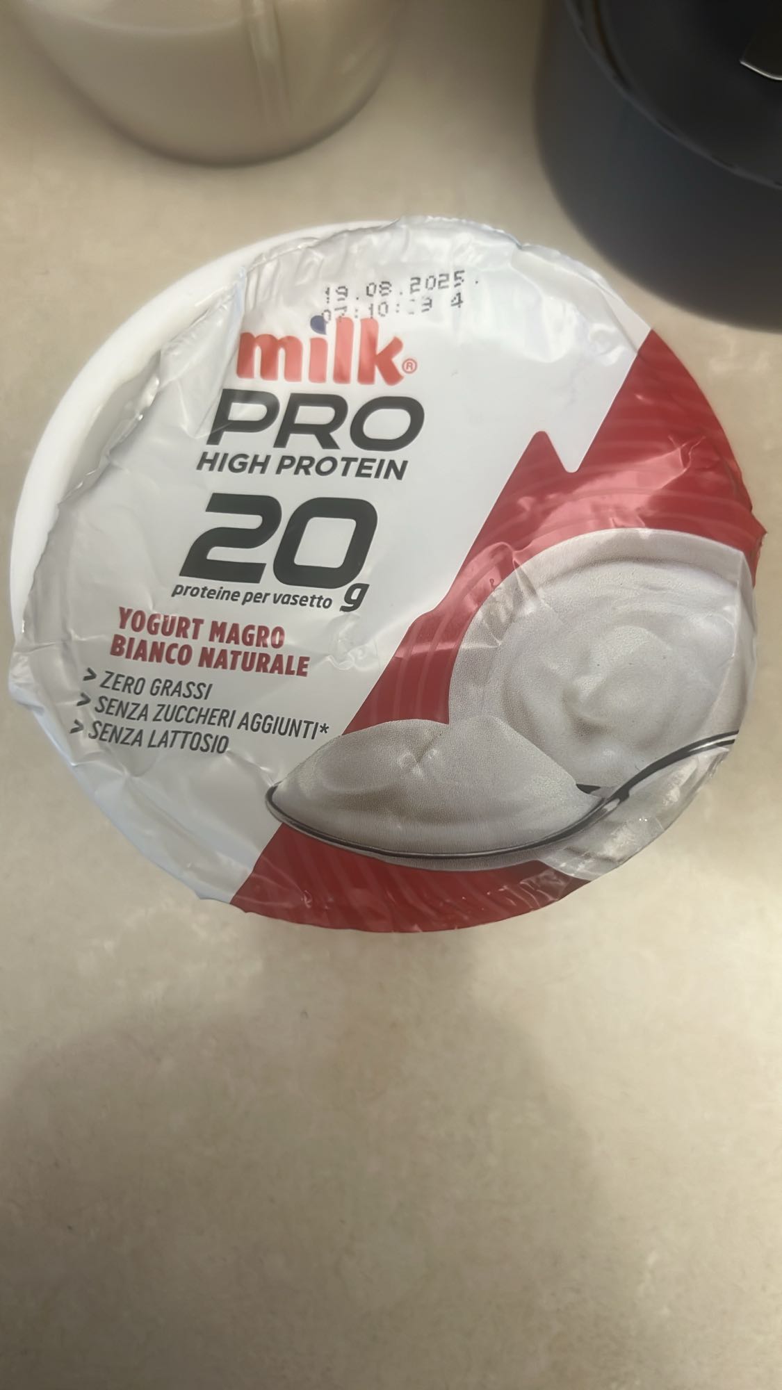 Yogurt magro proteico