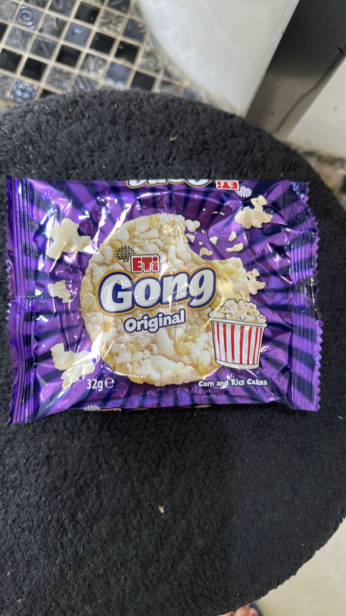 Corn and Rice Cake Snack