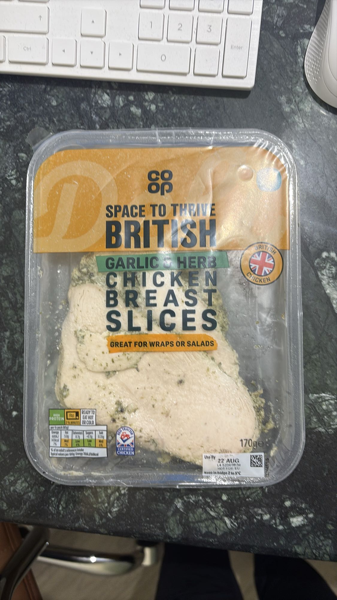 Garlic Herb Chicken Slices