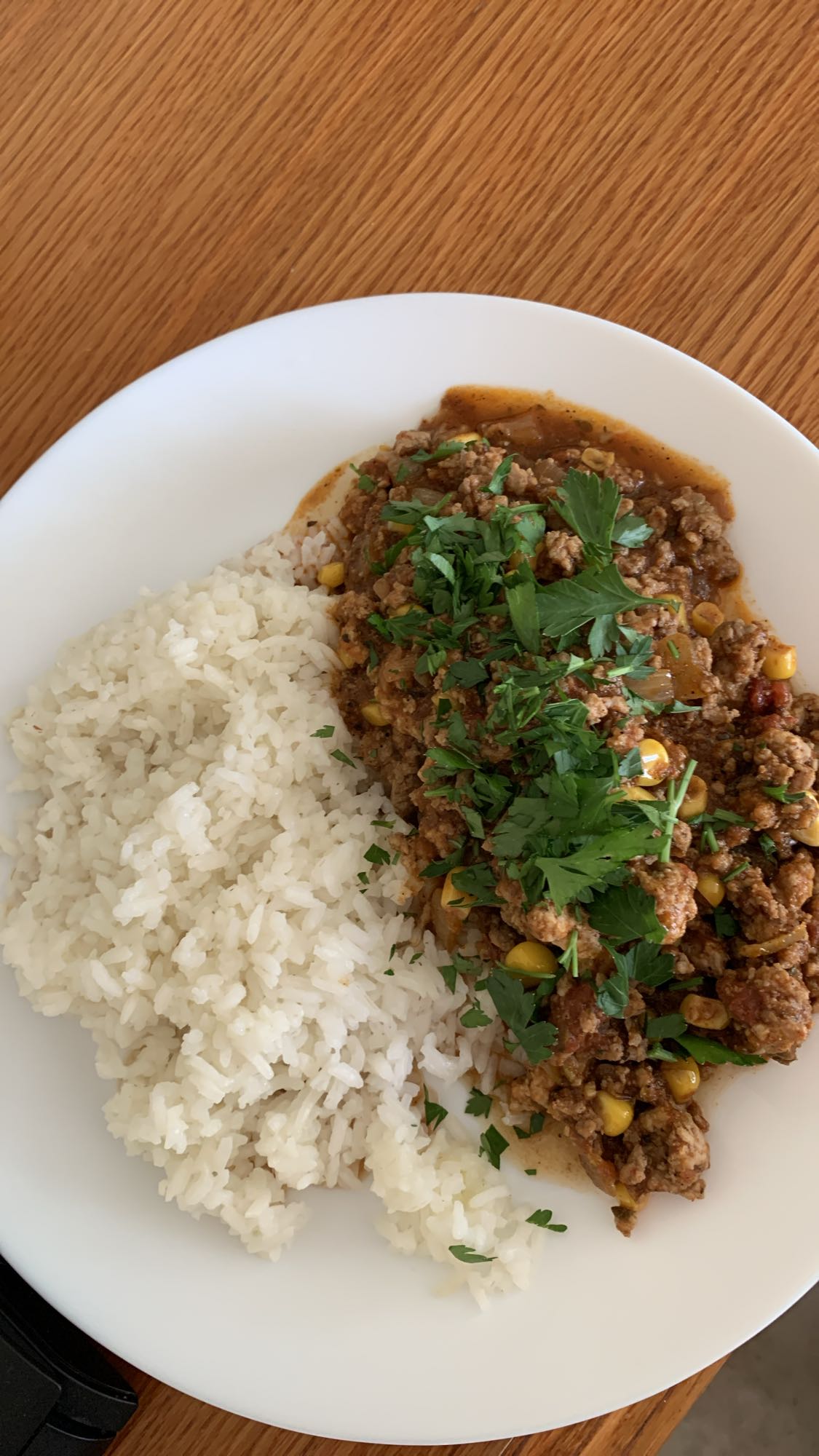 Ryż z mięsem mielonym