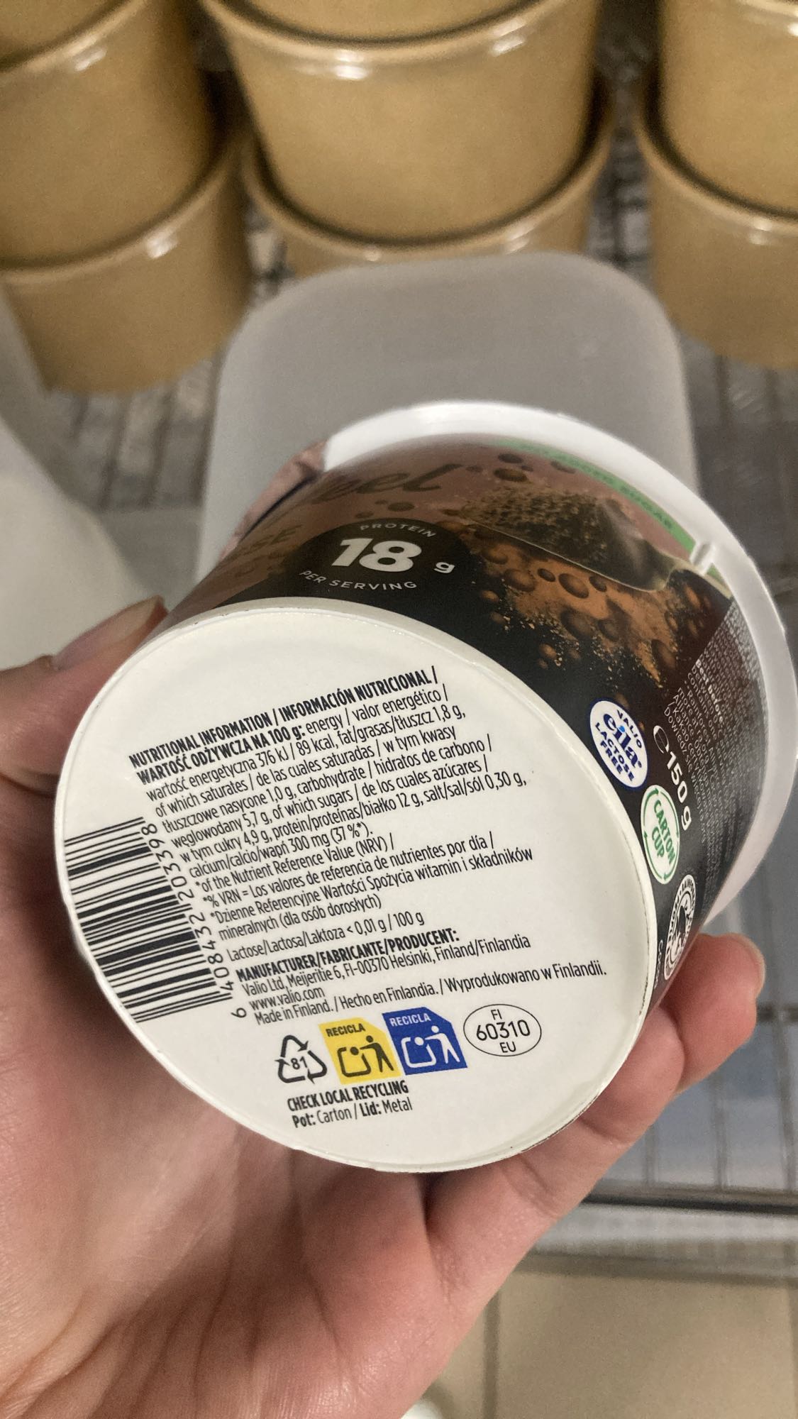 Chocolate Protein Yogurt