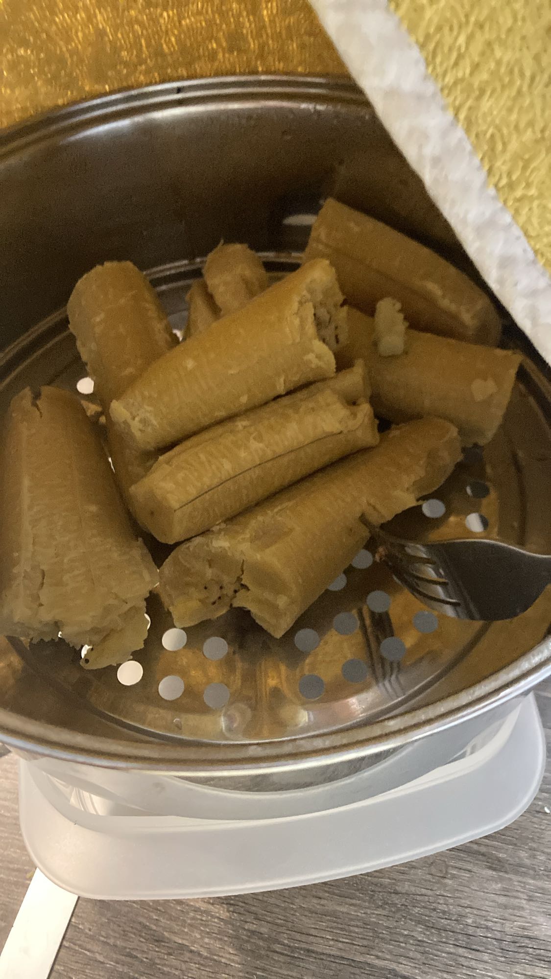 Bananes plantains vapeur