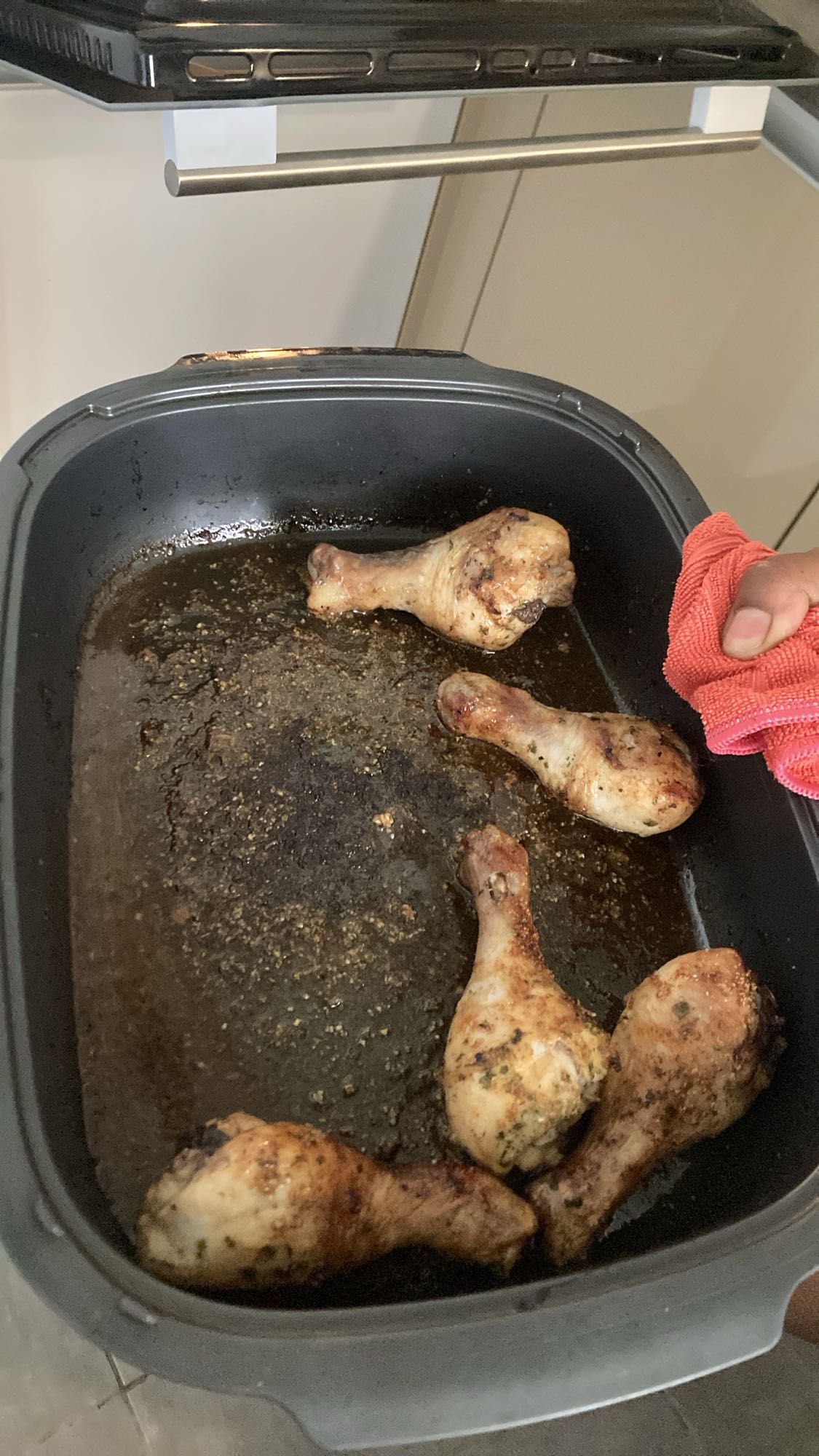 Pilons de poulet rôtis