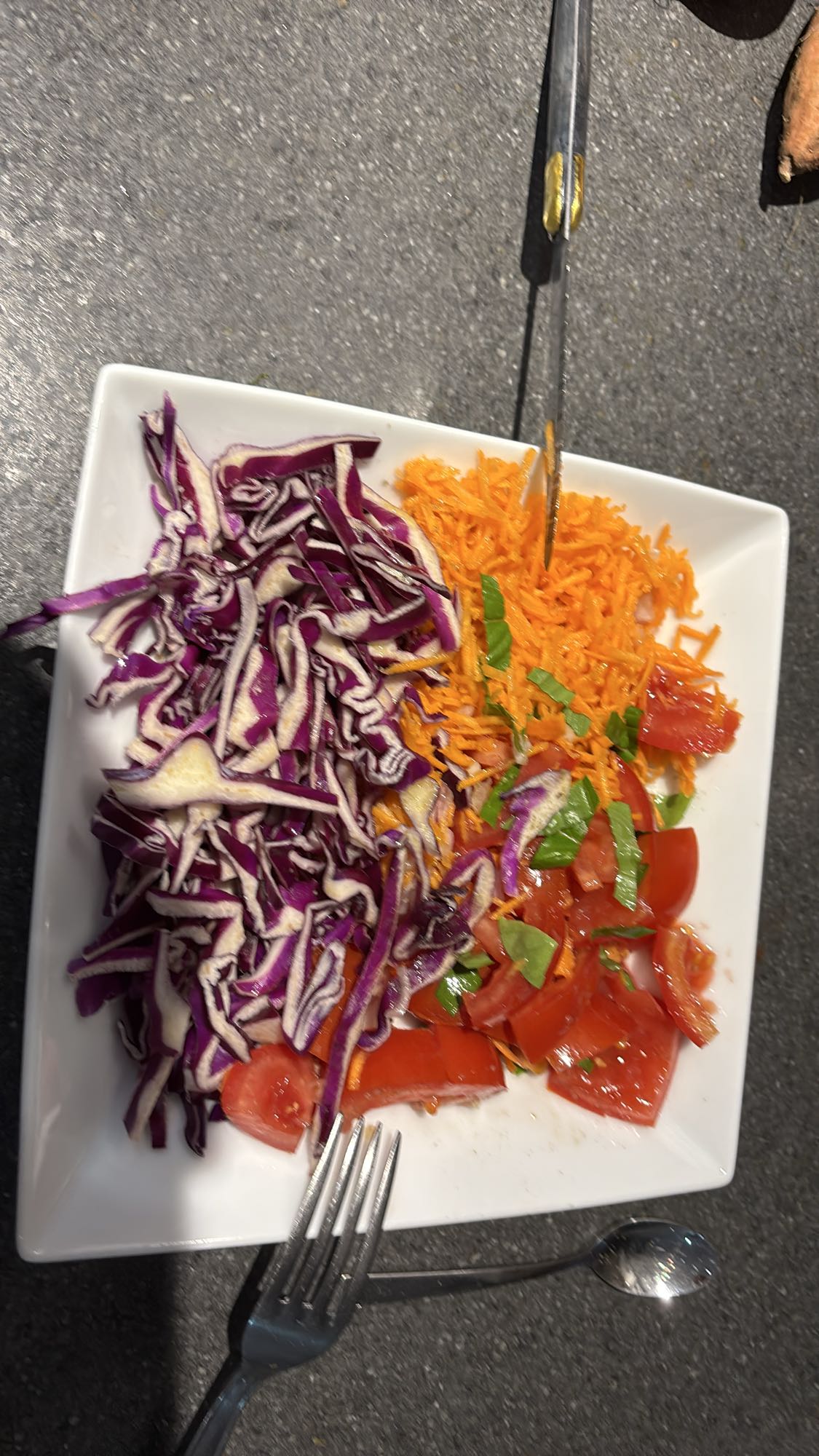 Salade fraîcheur légumes