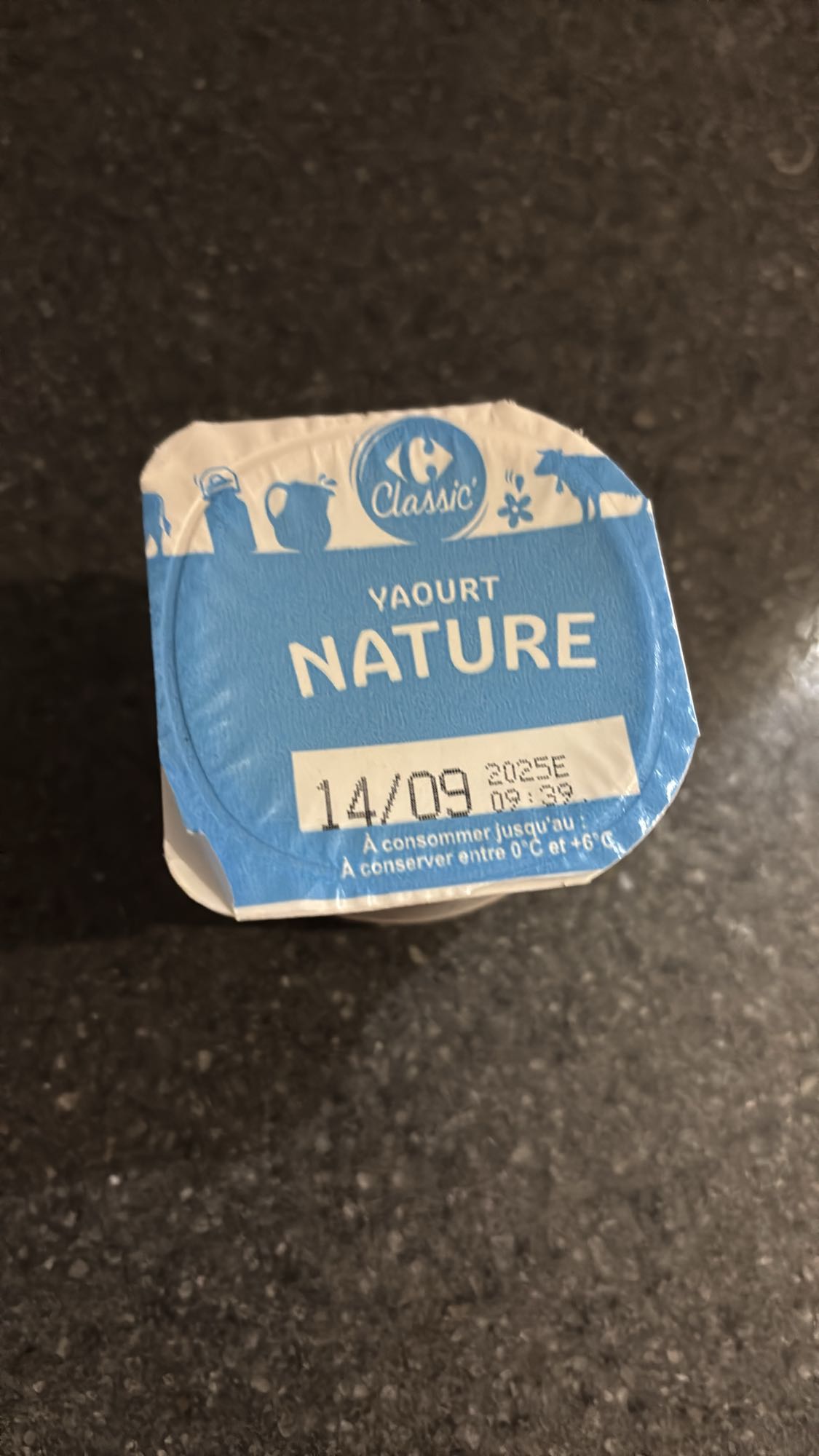 Yaourt nature