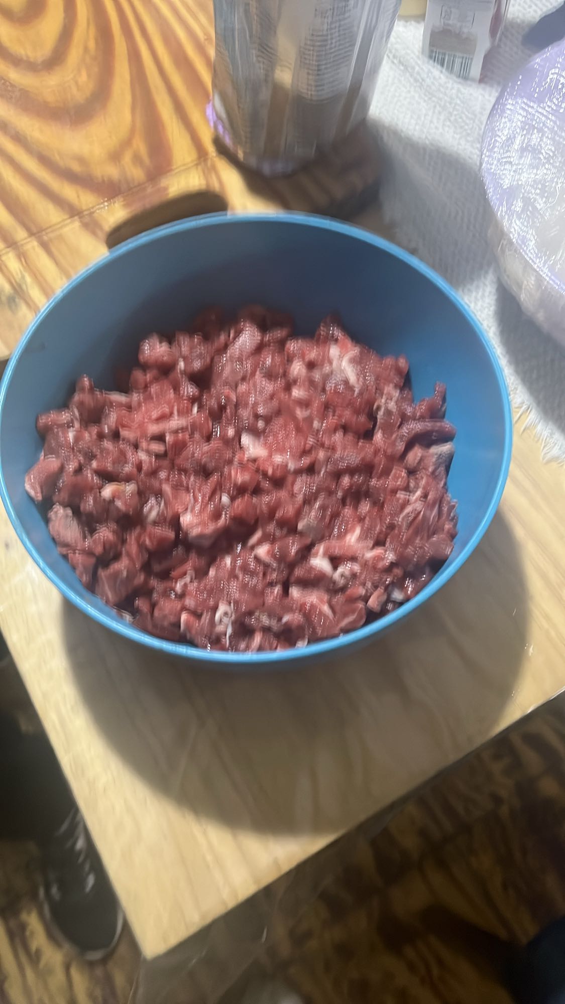 Carne de res picada