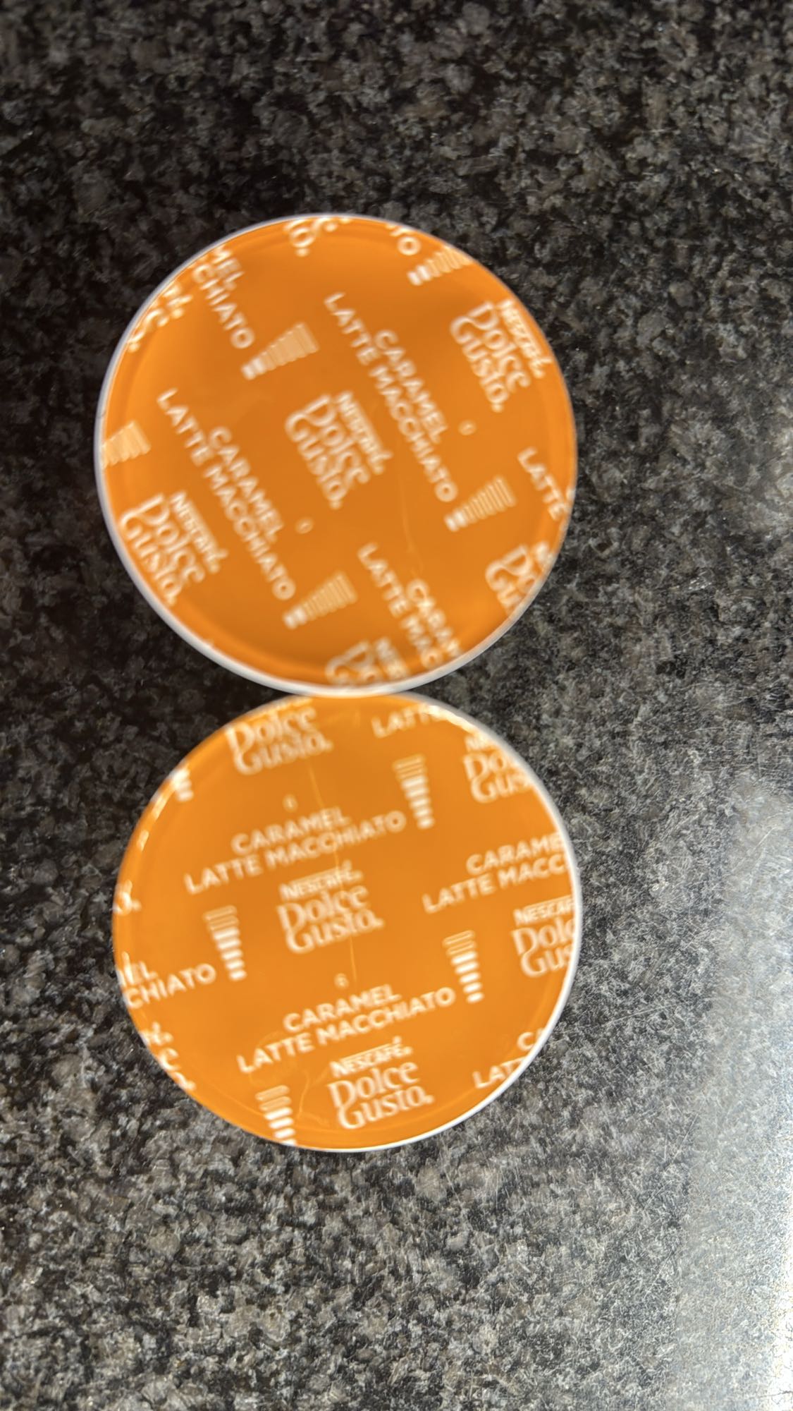 Caramel latte macchiato