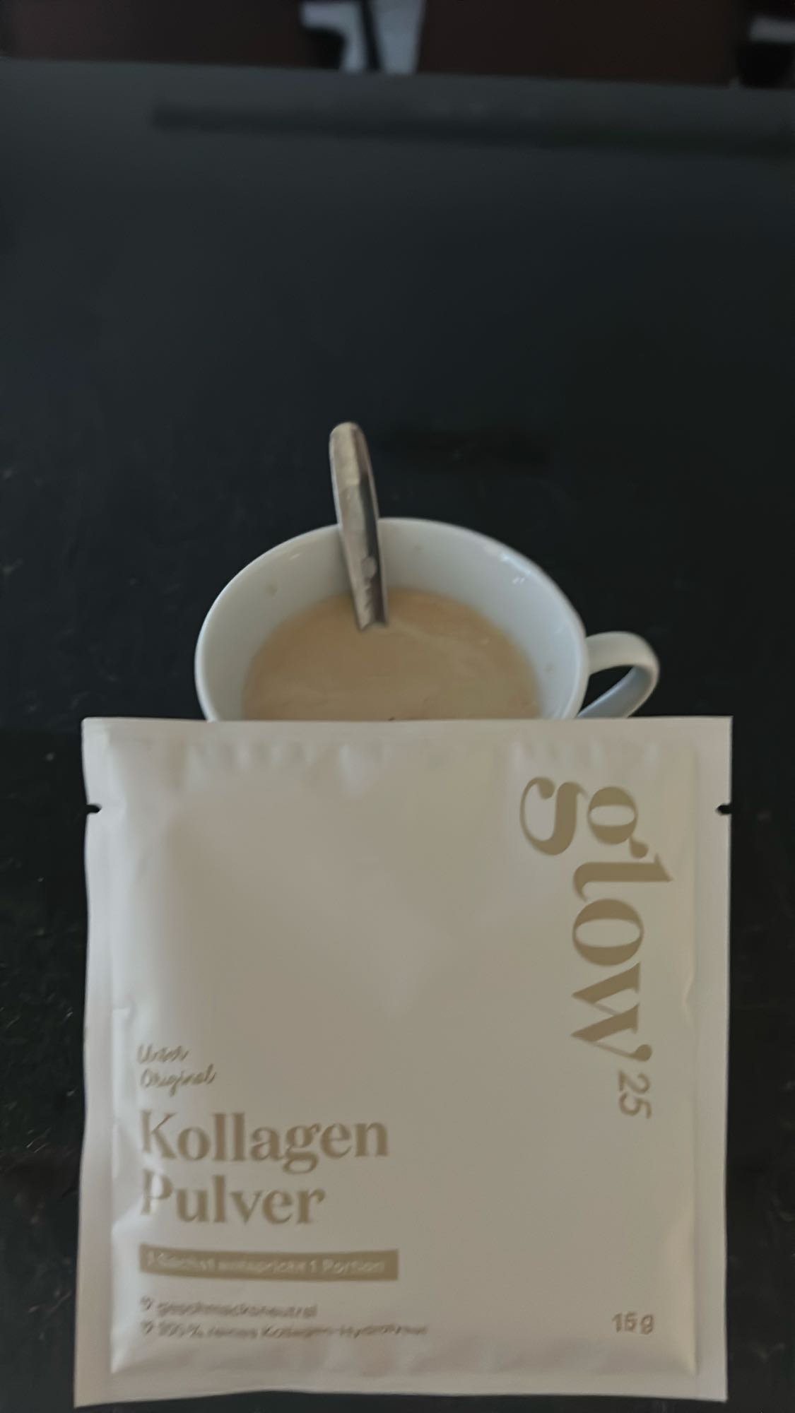 Kollagen Pulver Getränk