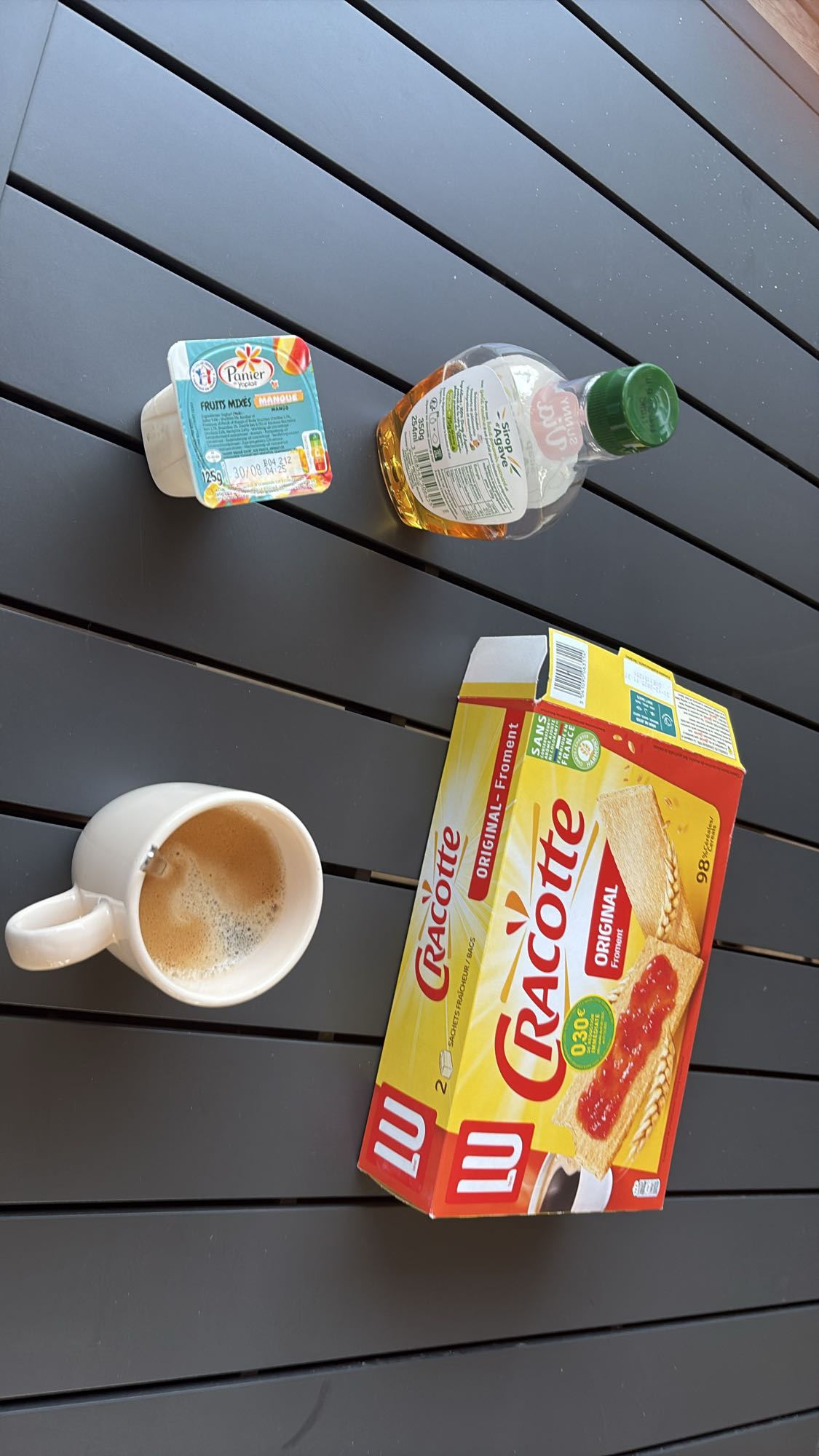 Petit-déjeuner croquant