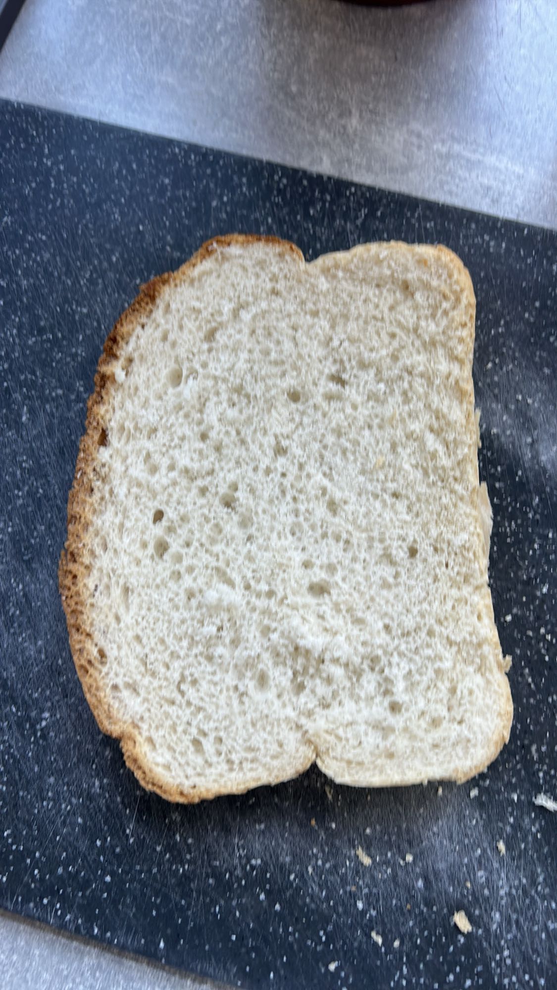 White bread slice
